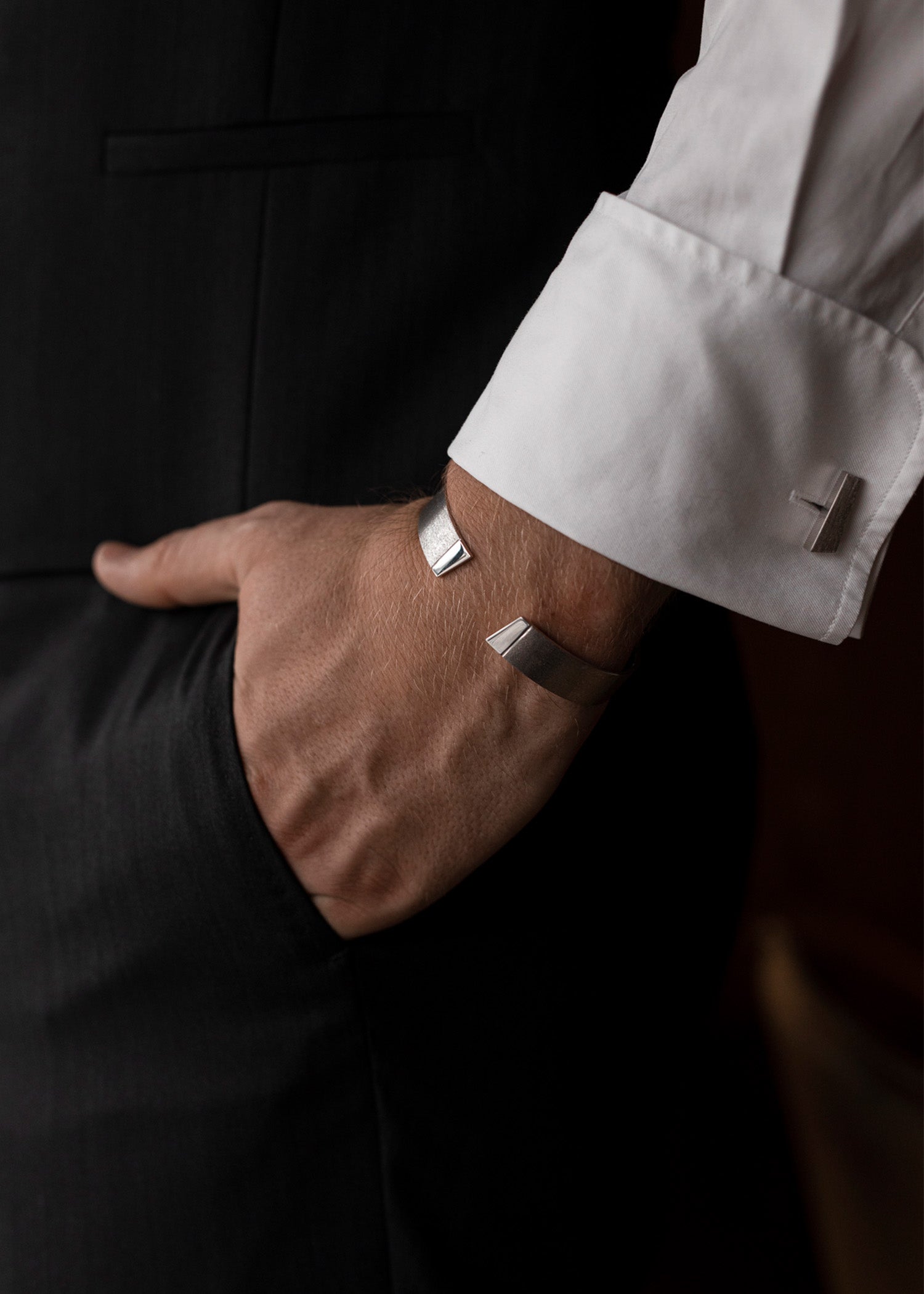 Bracelet Men's Silver Pulpit Rock