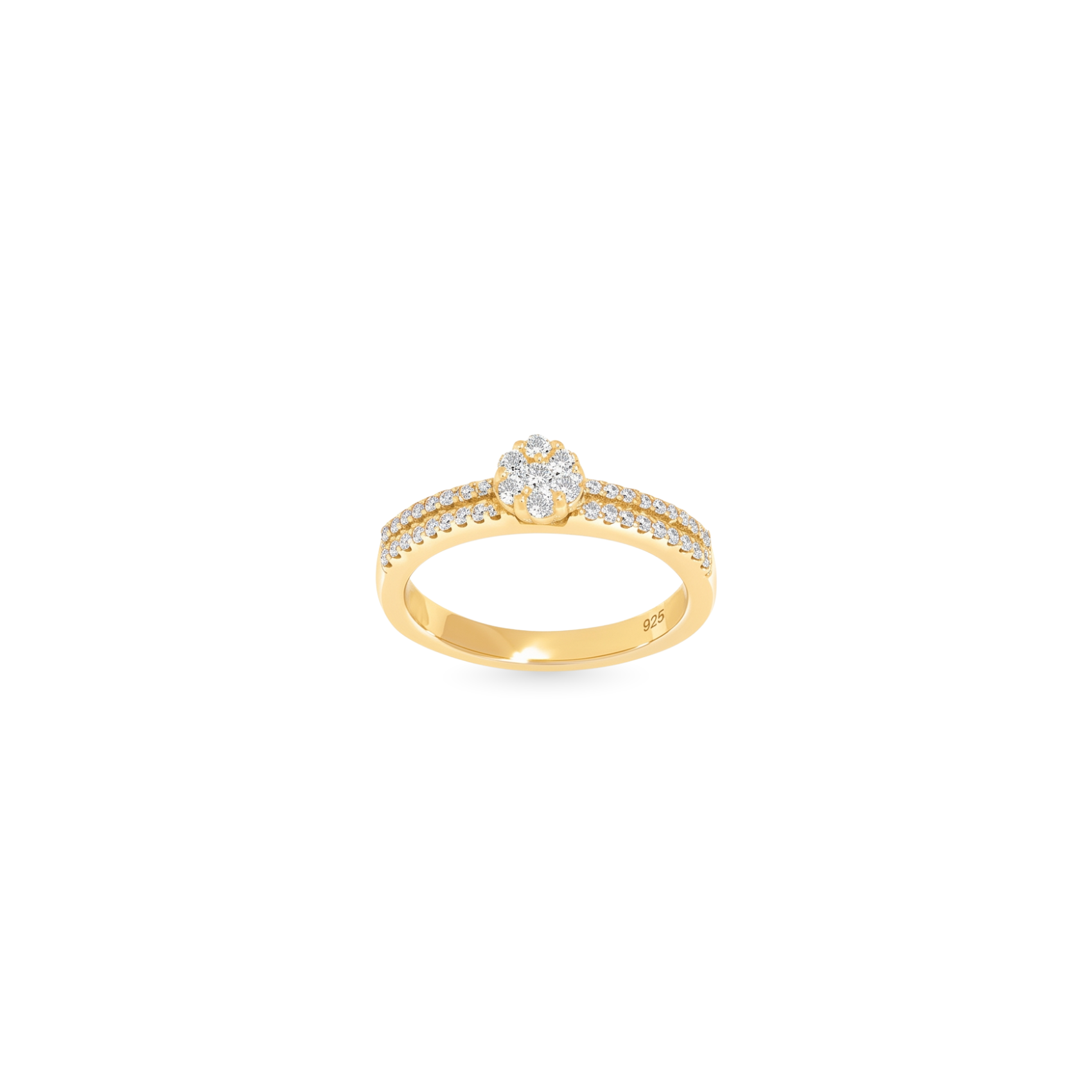 Sofia Diamantring 2 rader