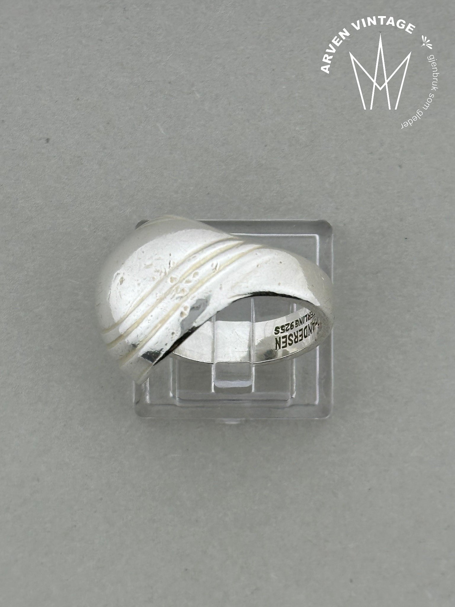 Vintage David-Andersen silver ring size 51