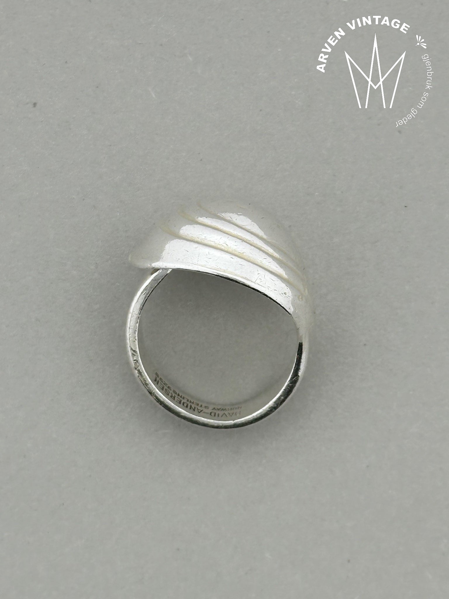 Vintage David-Andersen silver ring size 51