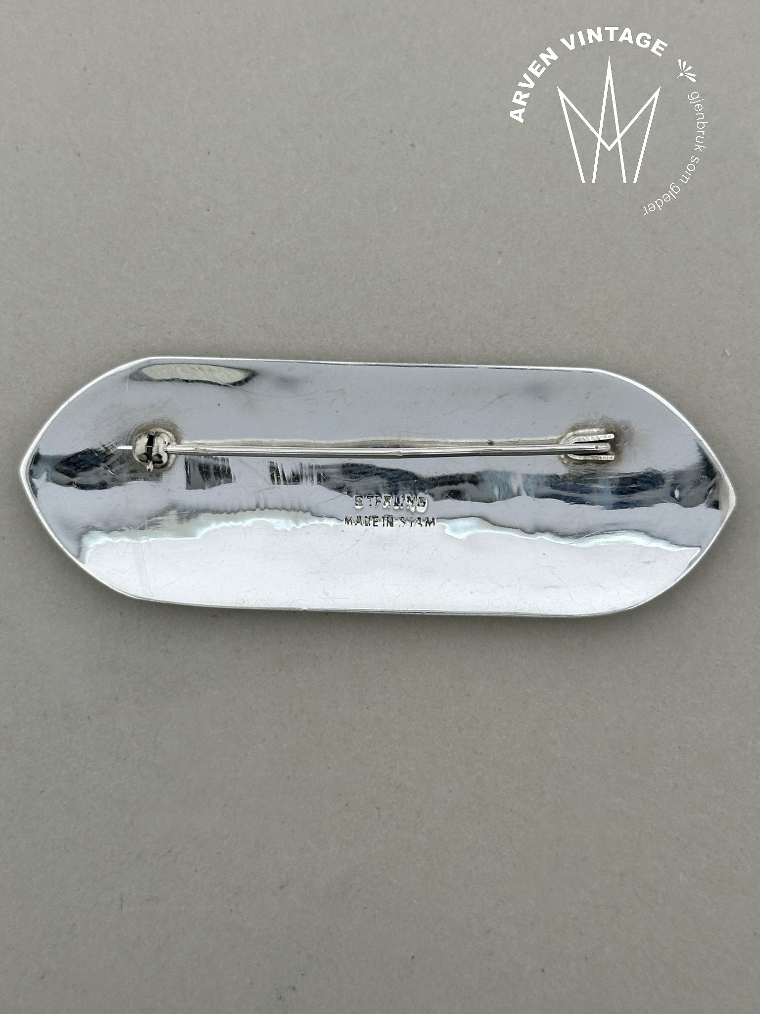 Vintage silver brooch