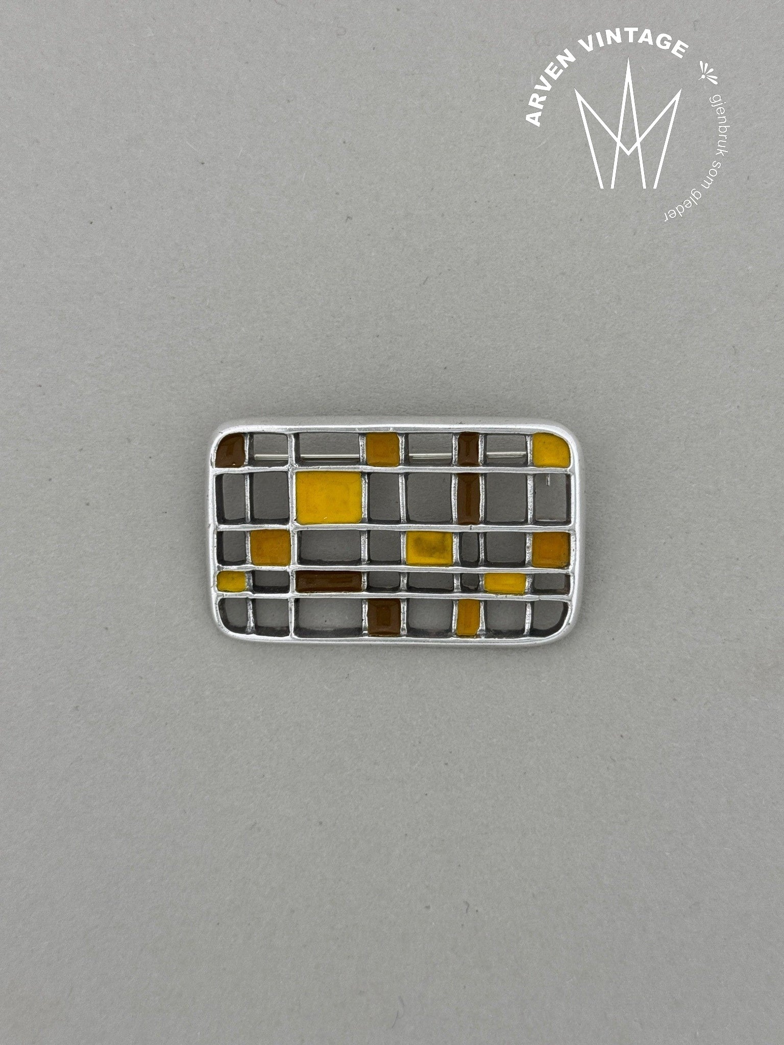 Vintage David Andersen silver brooch