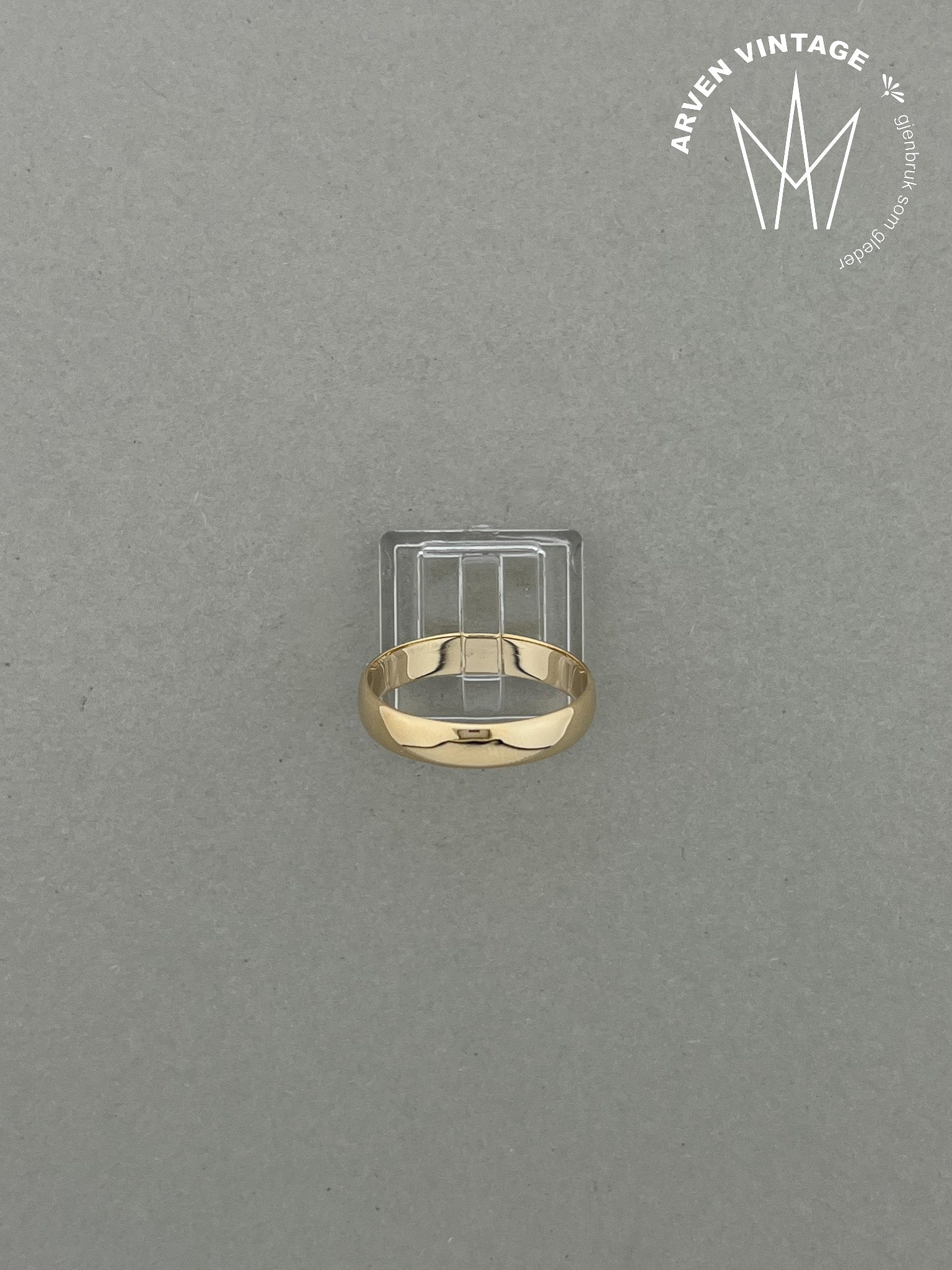 Vintage glatt ring str 67