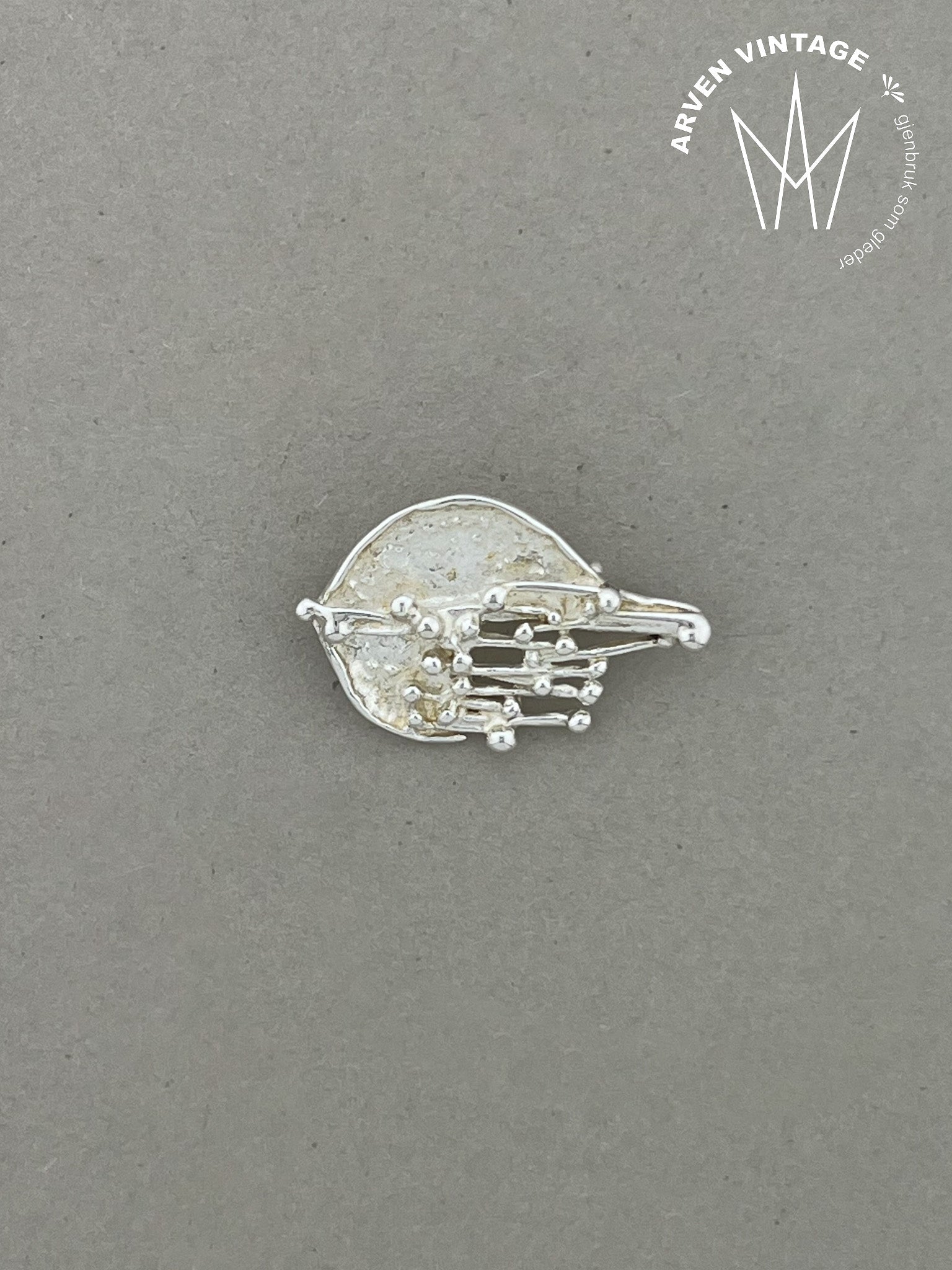 Vintage silver brooch