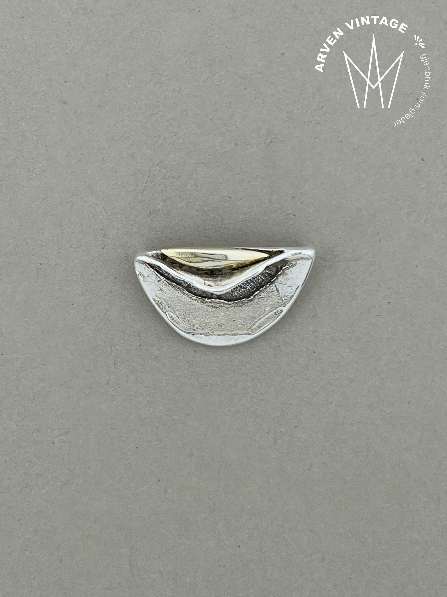 Vintage Sylvsmidja silver pendant