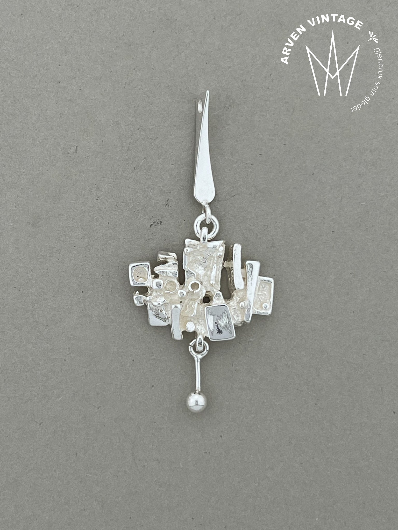 Vintage Juhls sølvanheng