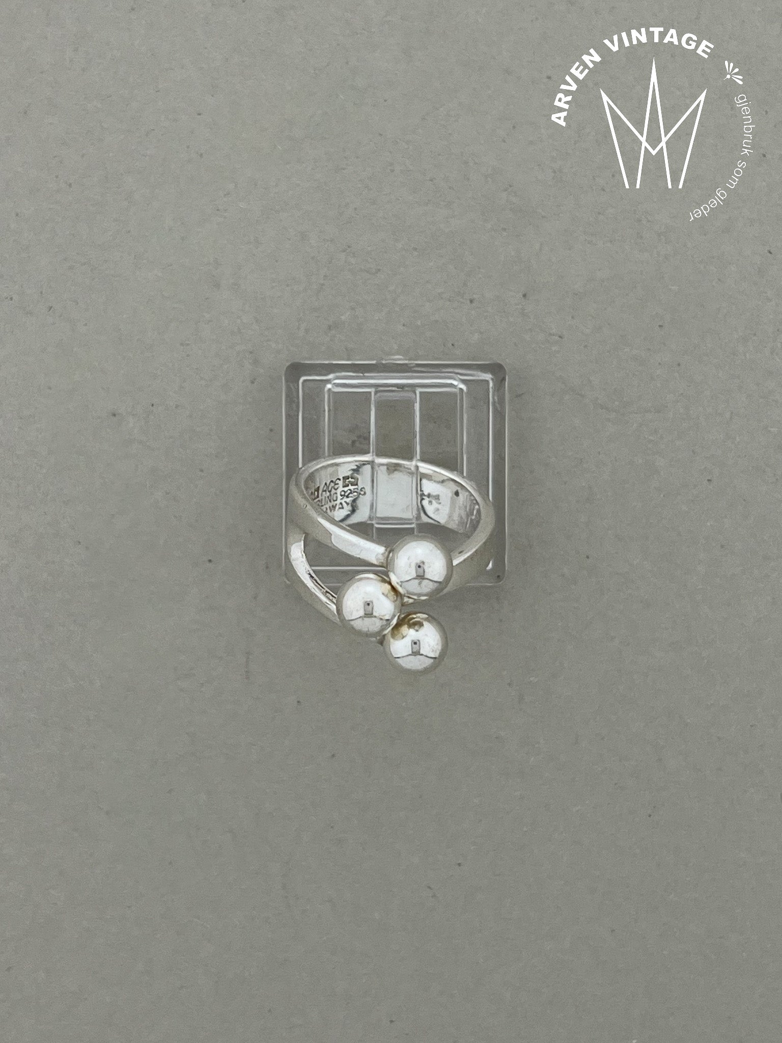 Vintage Anne Greta Eker ring