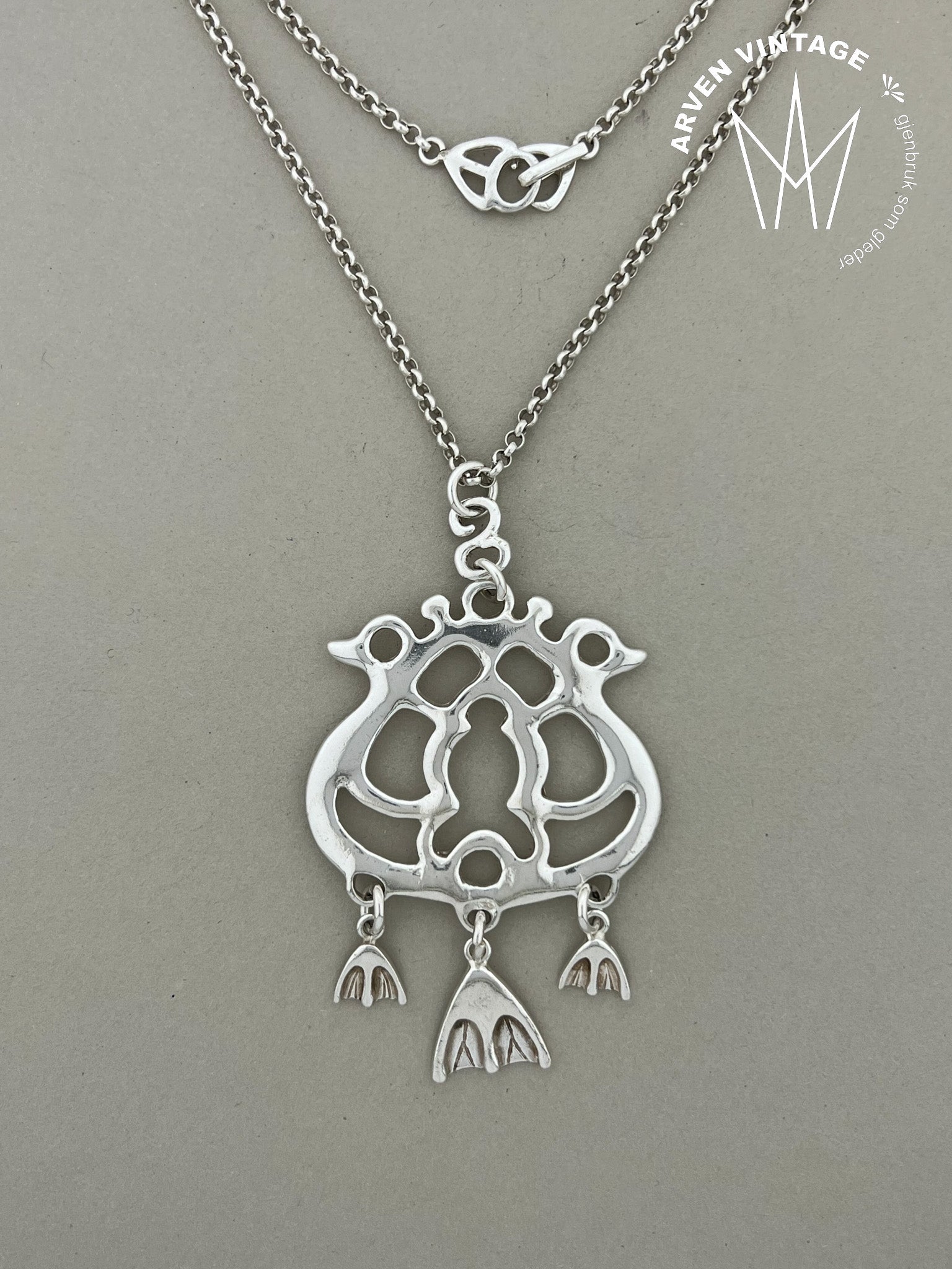 Vintage Juhl's silver necklace