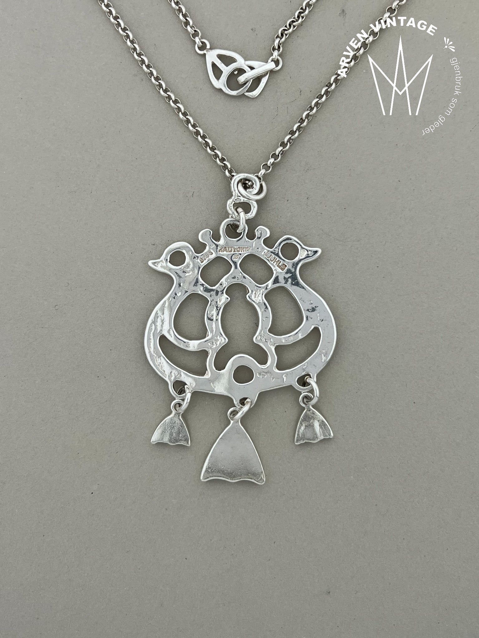 Vintage Juhl's silver necklace