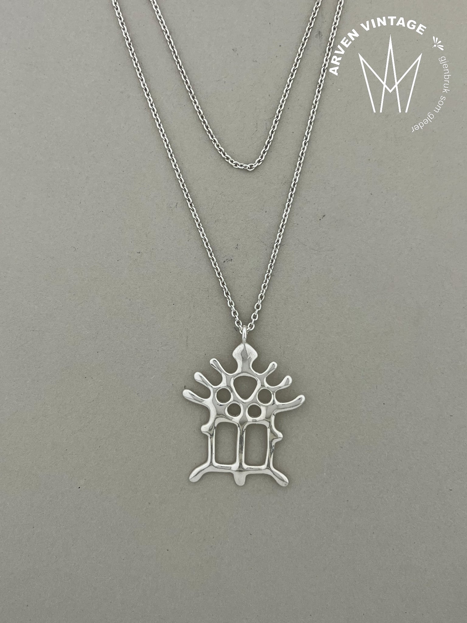 Vintage Juhl's silver necklace