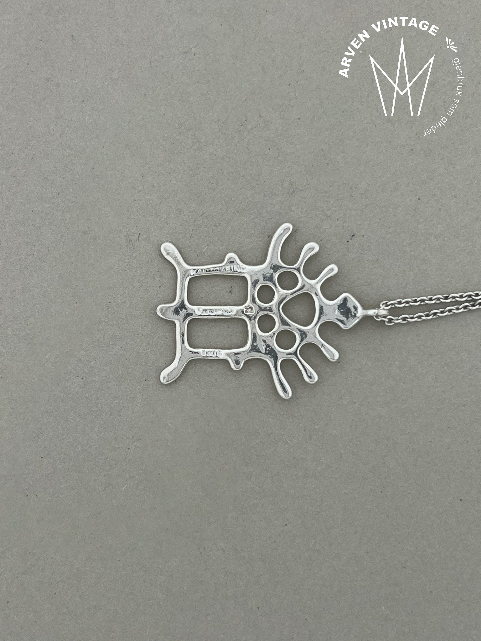 Vintage Juhl's silver necklace