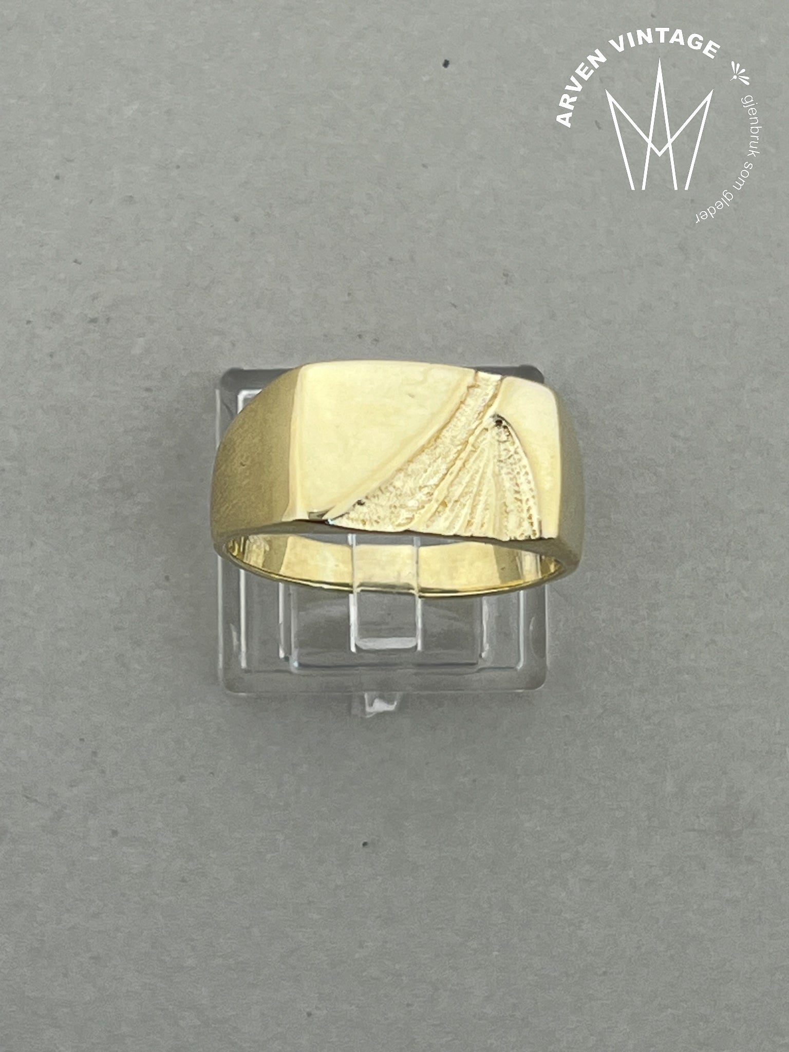 Vintage ring gult gull str63