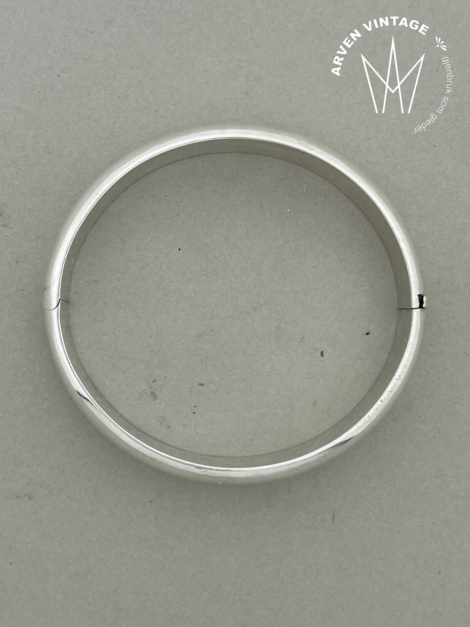 Vintage sølv armring