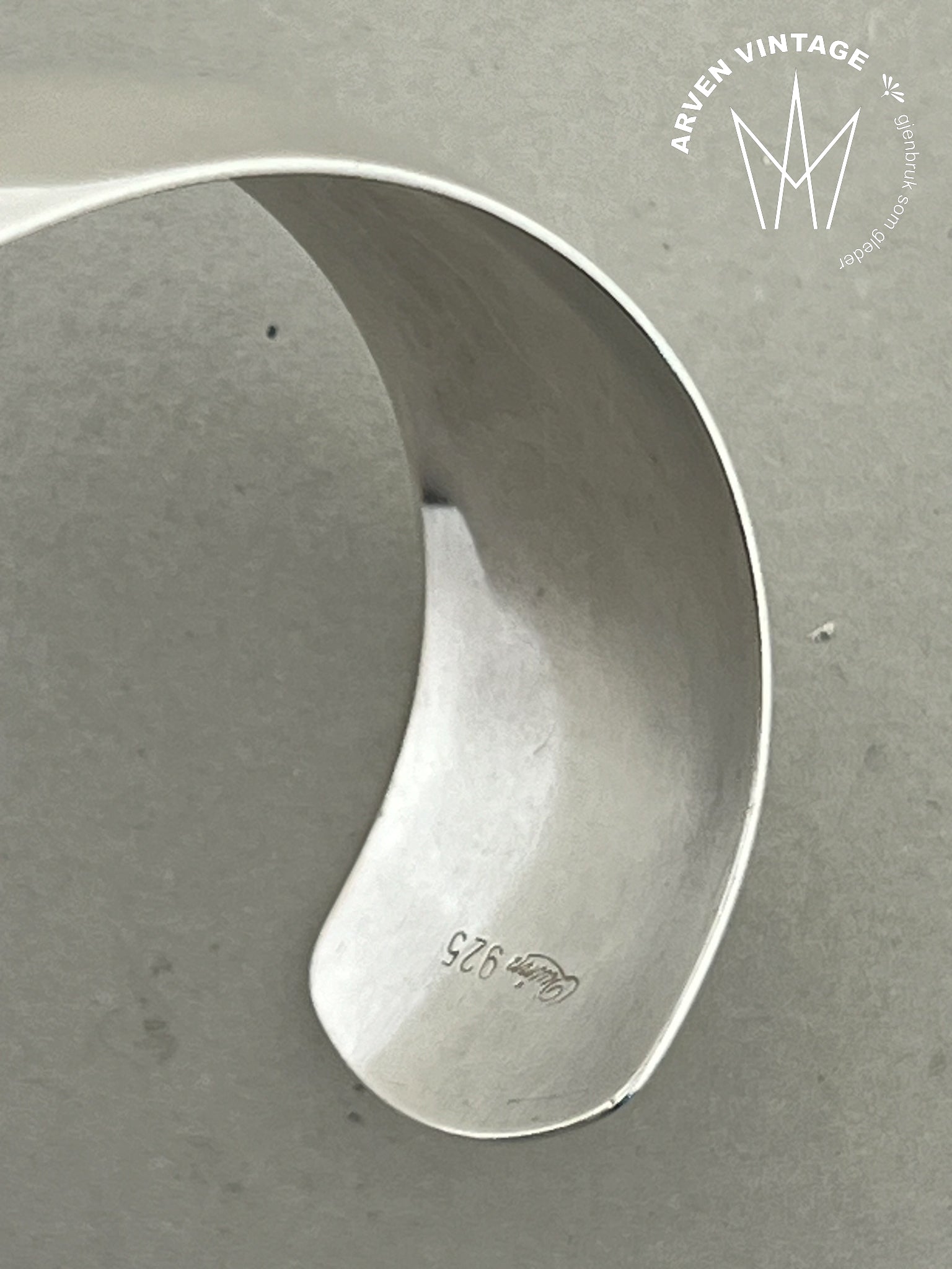 Vintage sølv armring