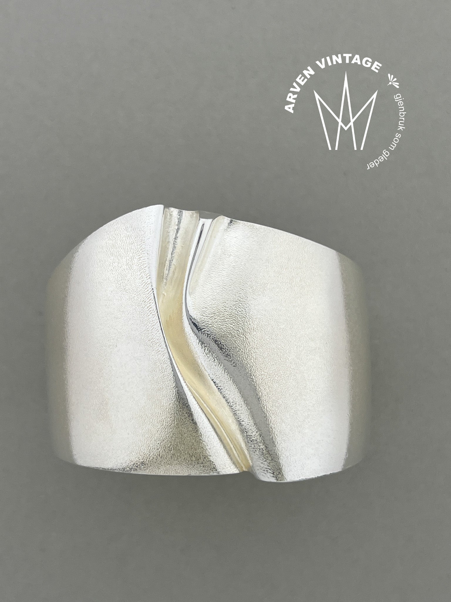 Vintage Lapponia Ygol sølv armring