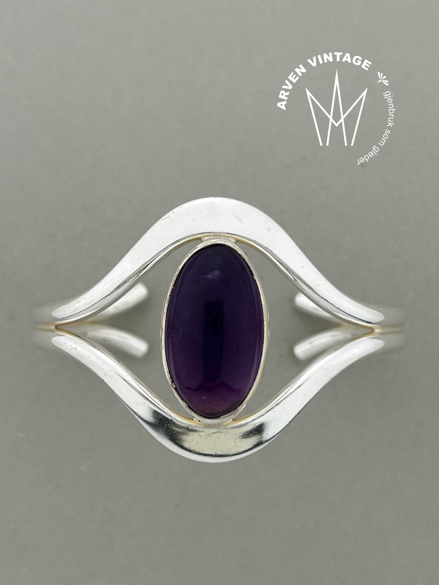 Vintage From sølv armring