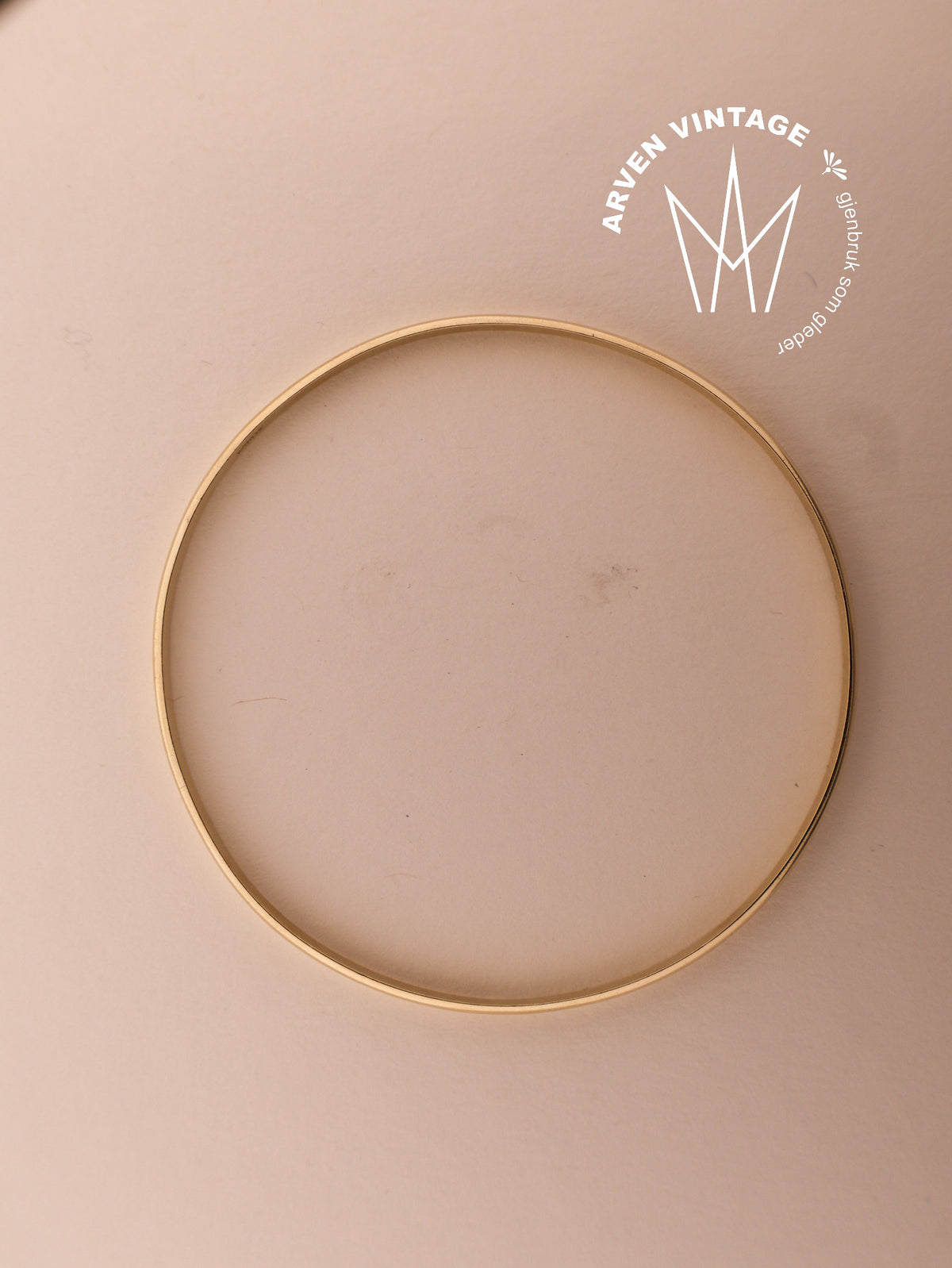 Vintage yellow gold bracelet