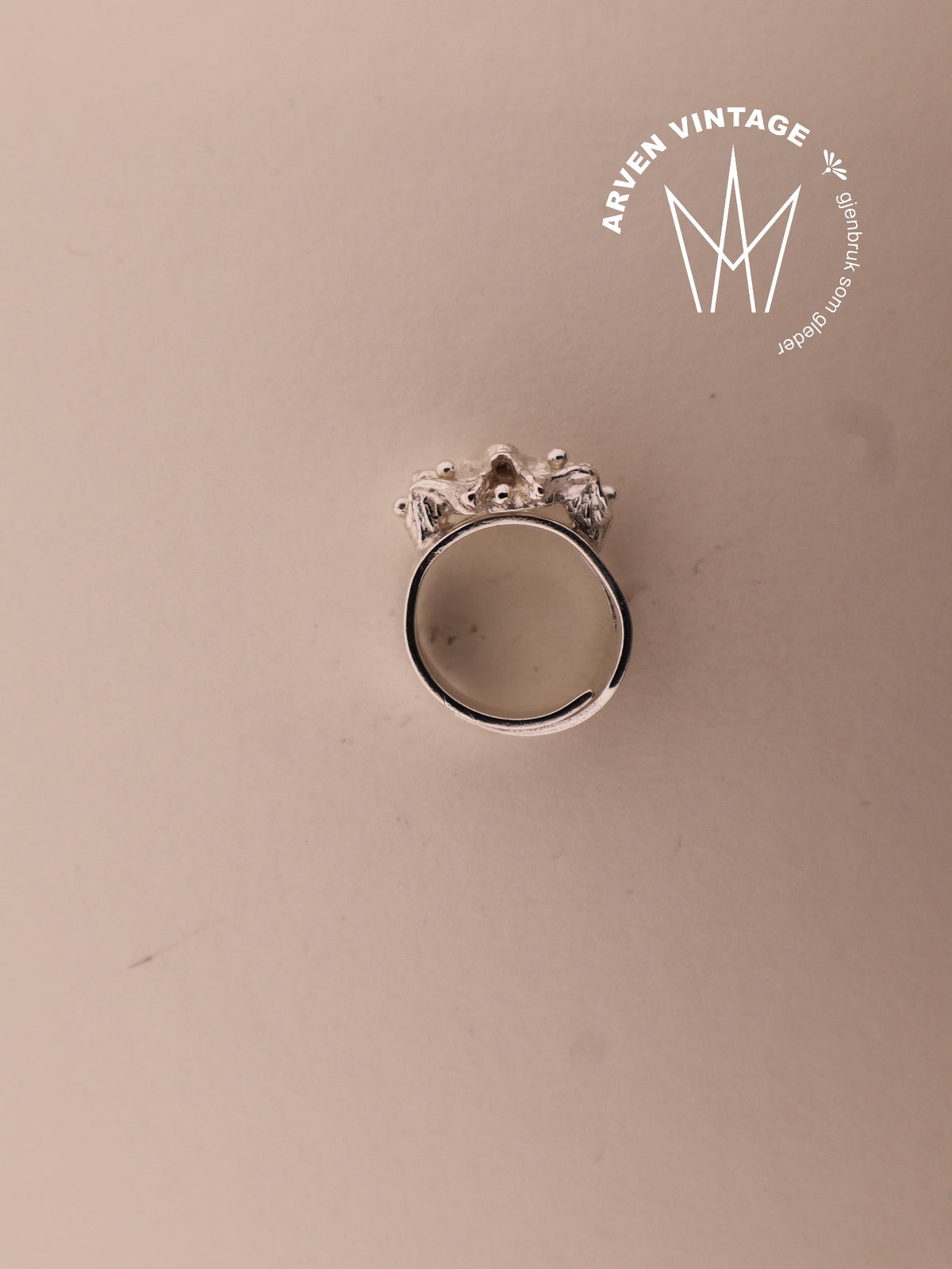 Vintage Studio Else&Paul sølv ring str51