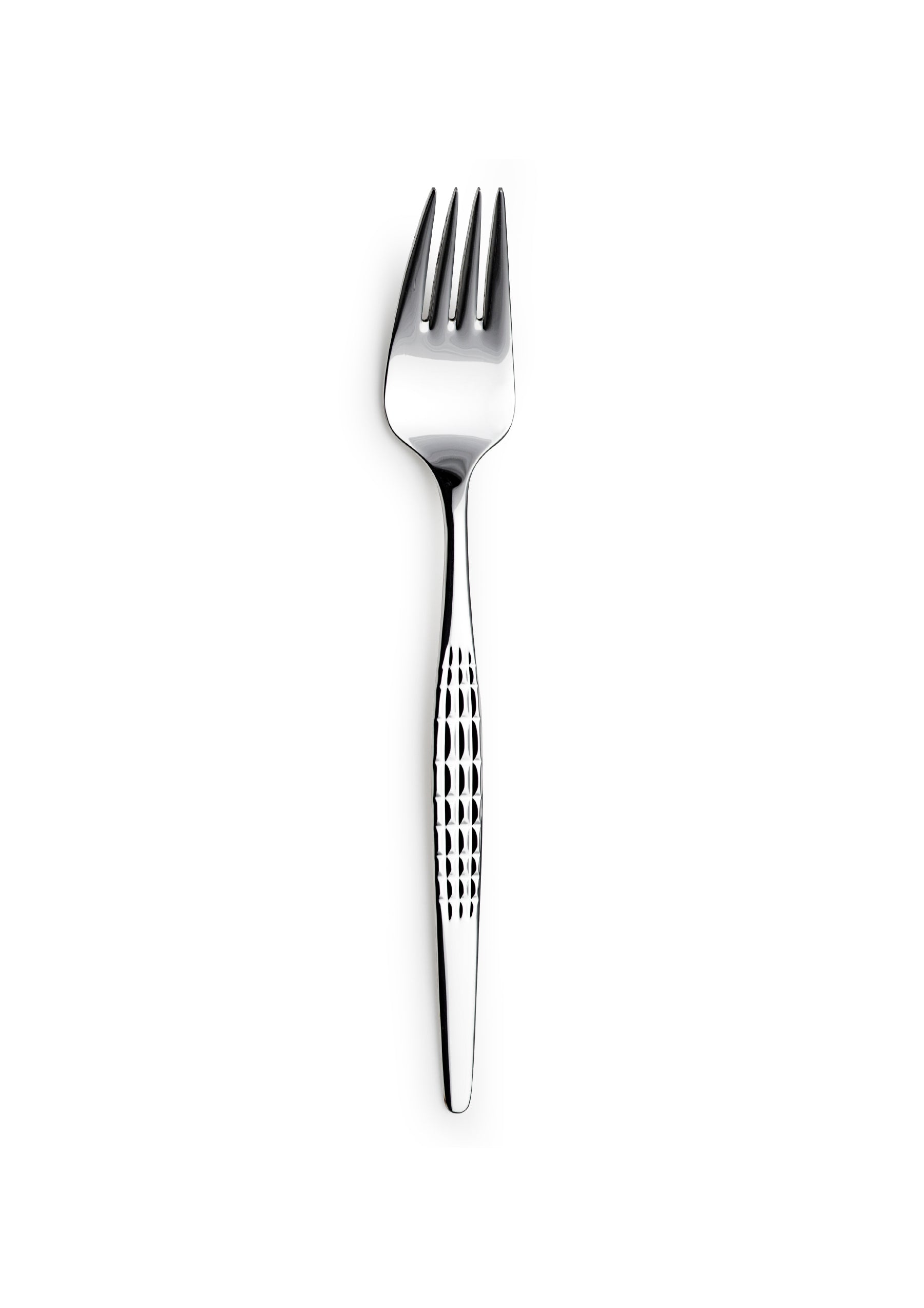 Faceted small dinner fork