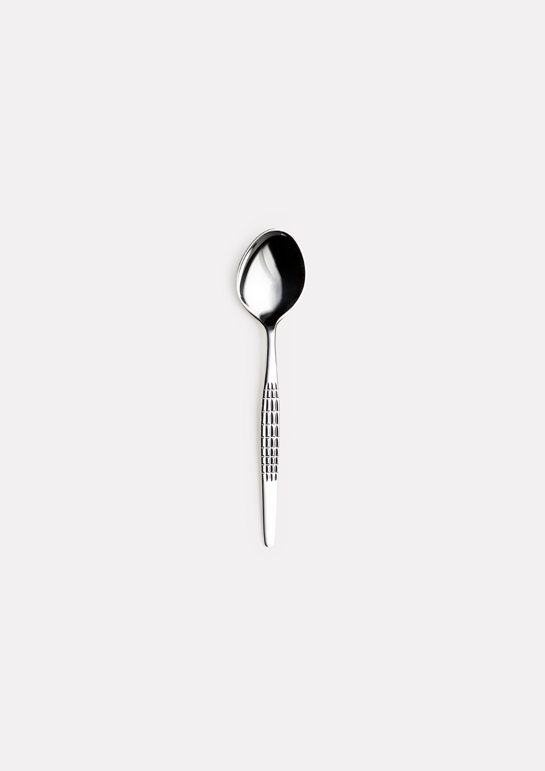 Faceted coffee spoon
