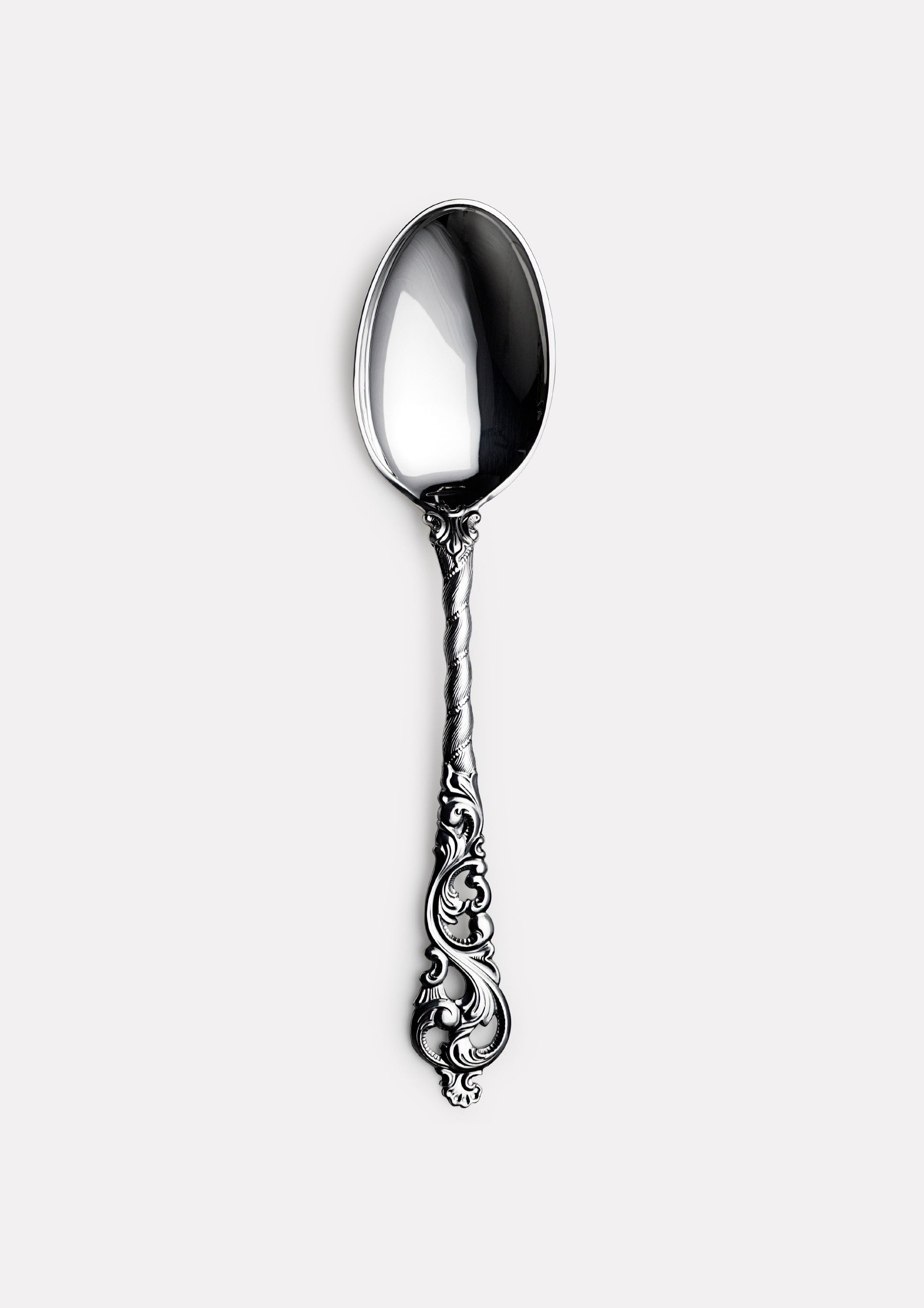 Double rococo small tablespoon