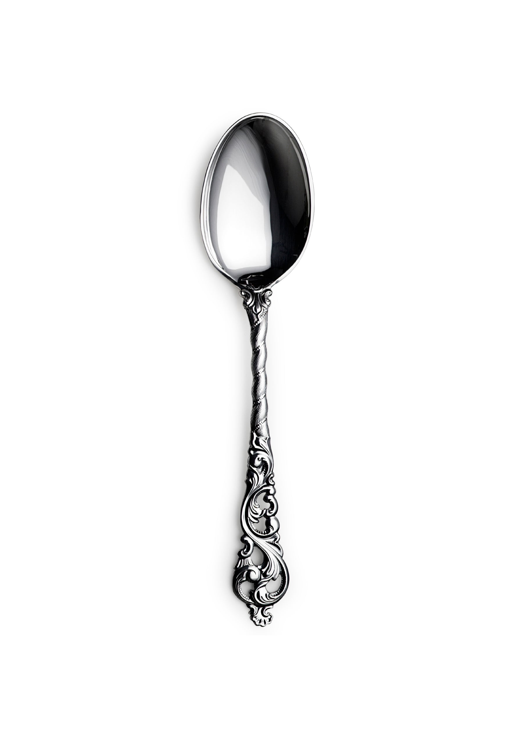 Double rococo small tablespoon