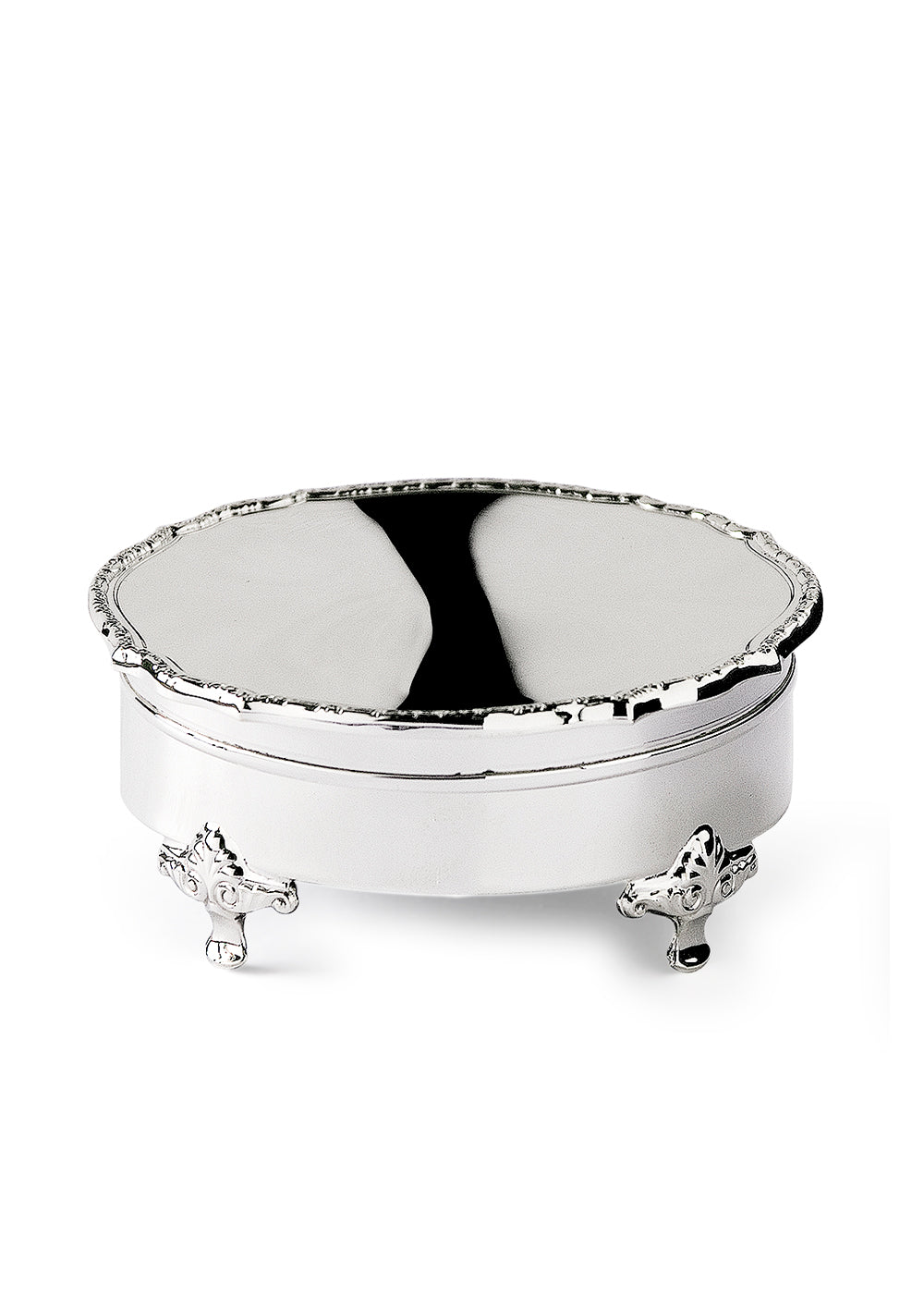 Silver jewelry box