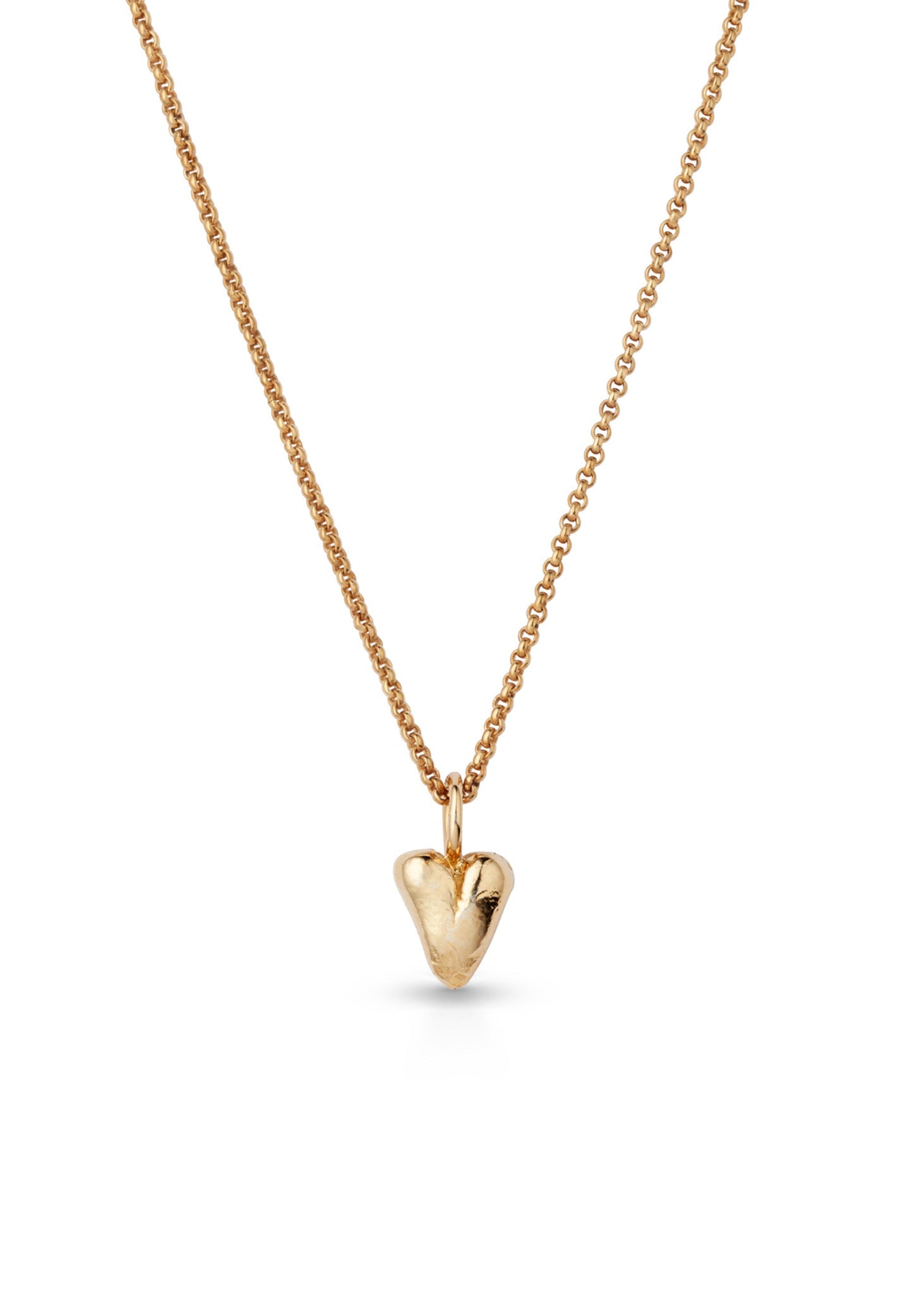 Mia heart gold-plated jewelry small