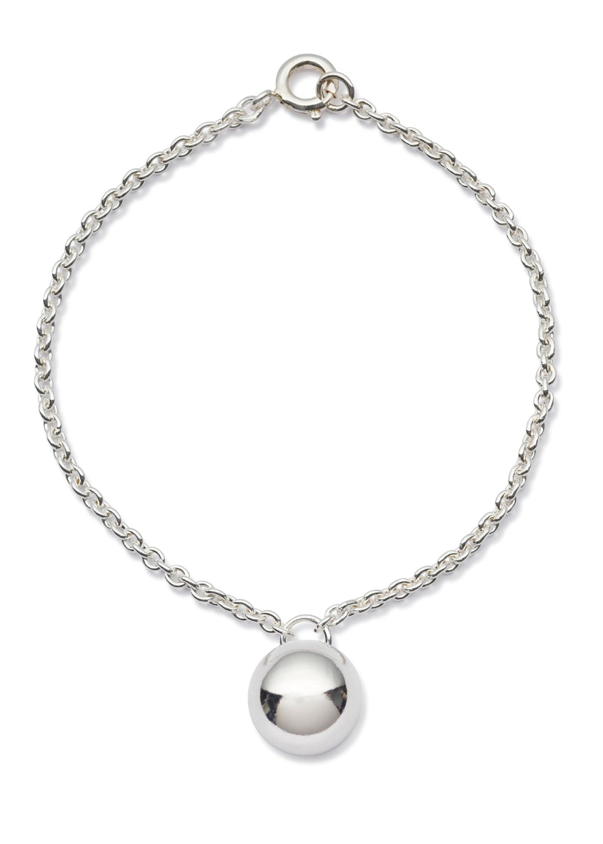 Globe bracelet in silver