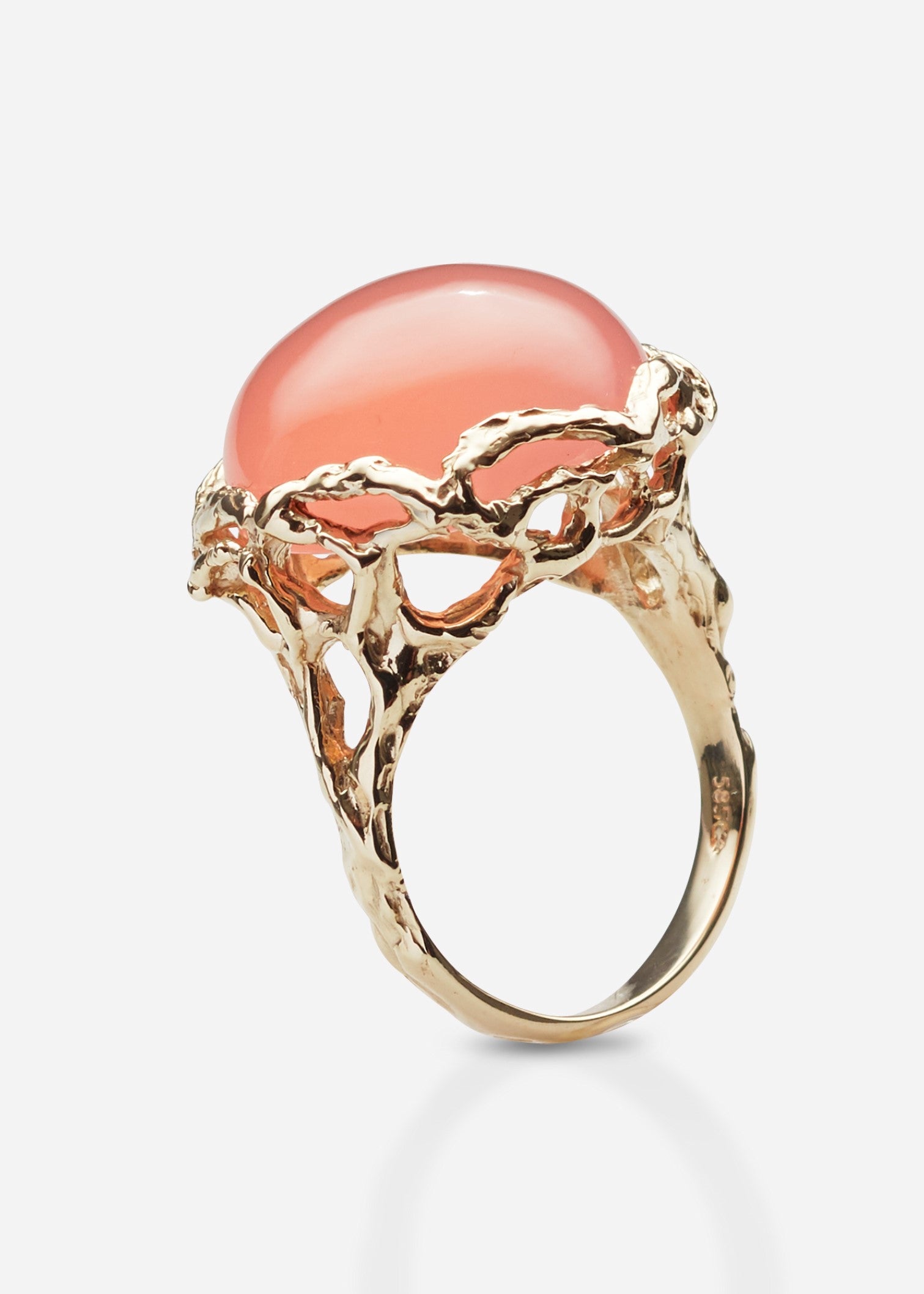 Bon Bon Royal ring rosa quartz