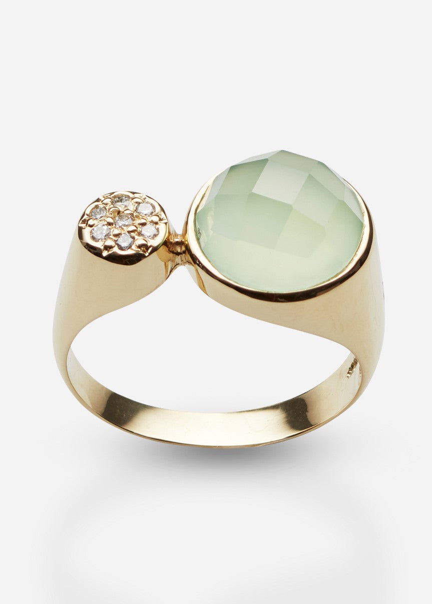 Bon Bon Avec gullring med diamant