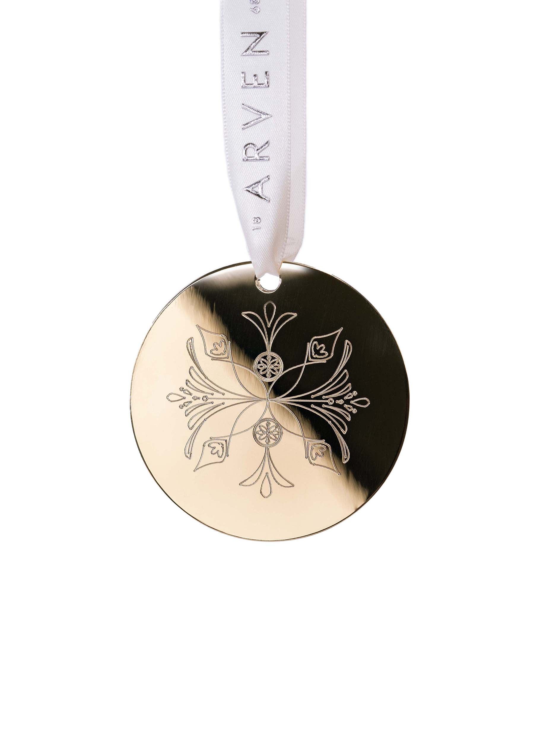 Julefred gullfarget 6,3 cm