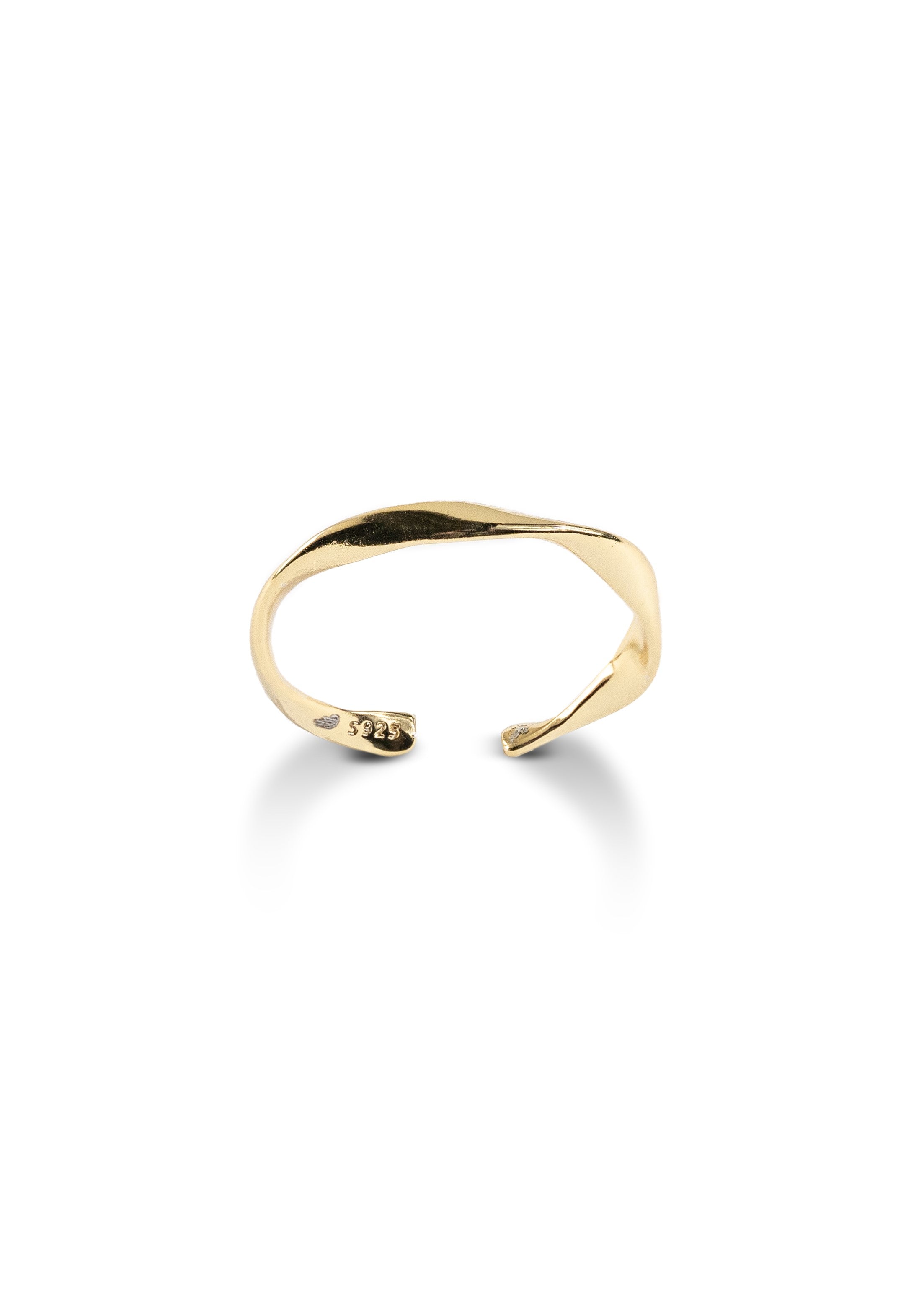 Wavey Ring Gold