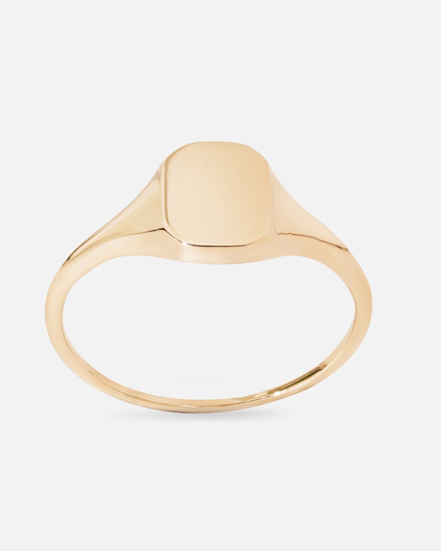 Ring gult gull kvadrat