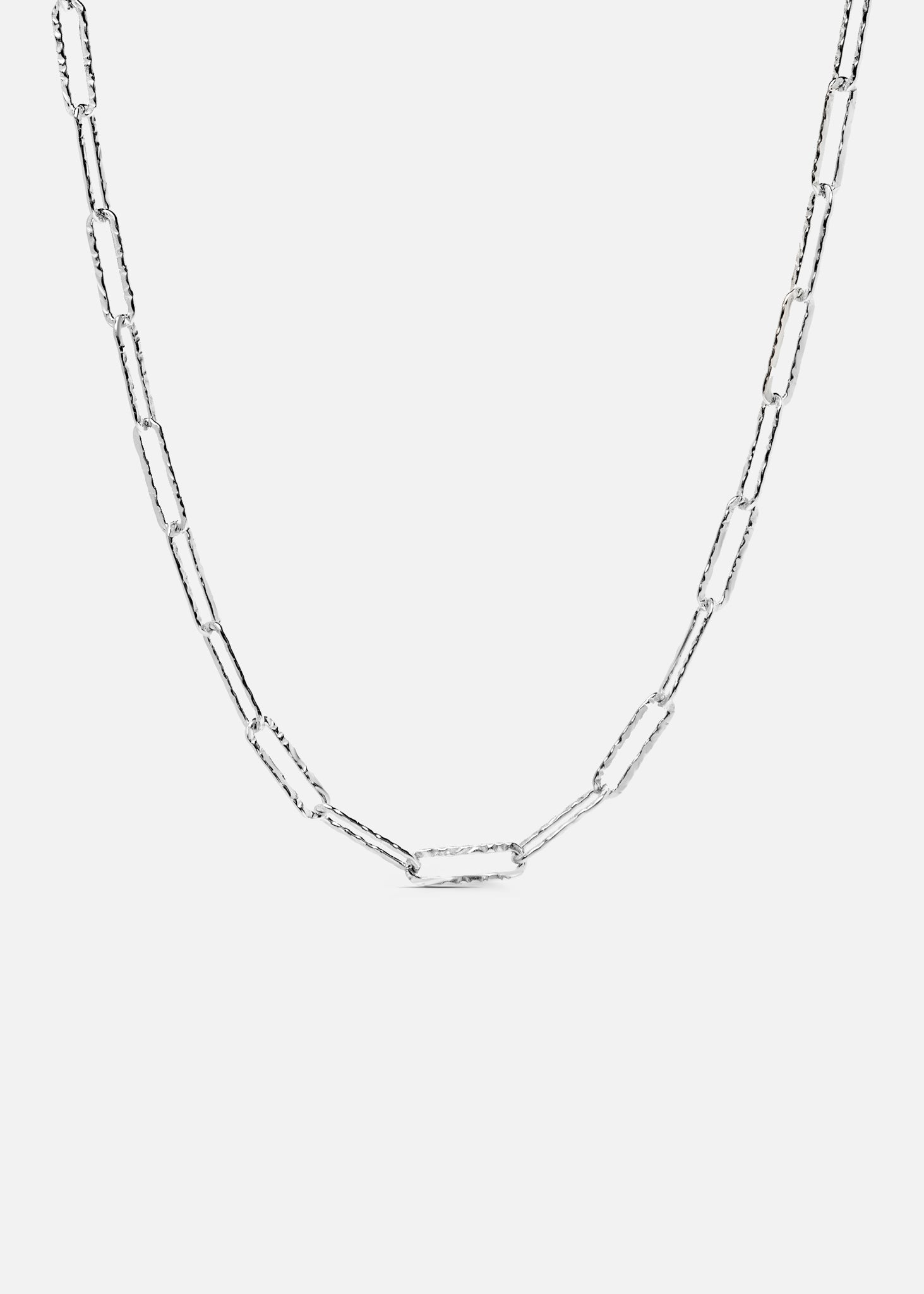 Silver eternity chain