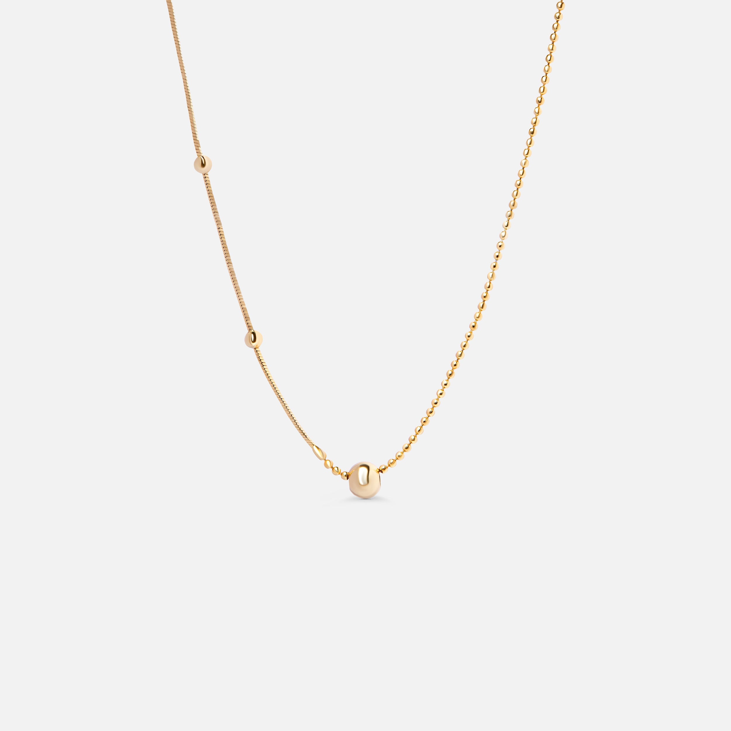 Gold Droplets necklace
