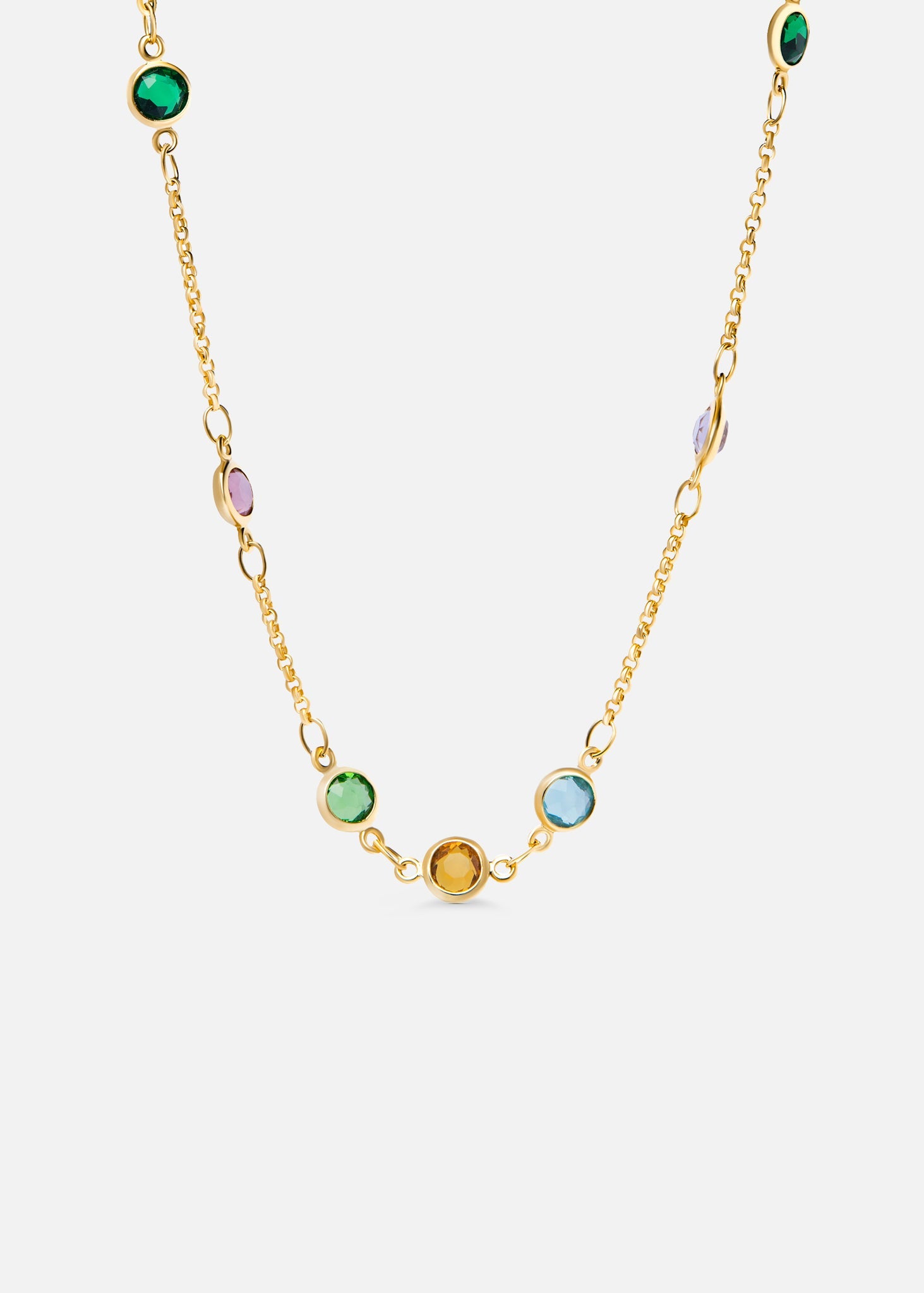 Rainbow necklace