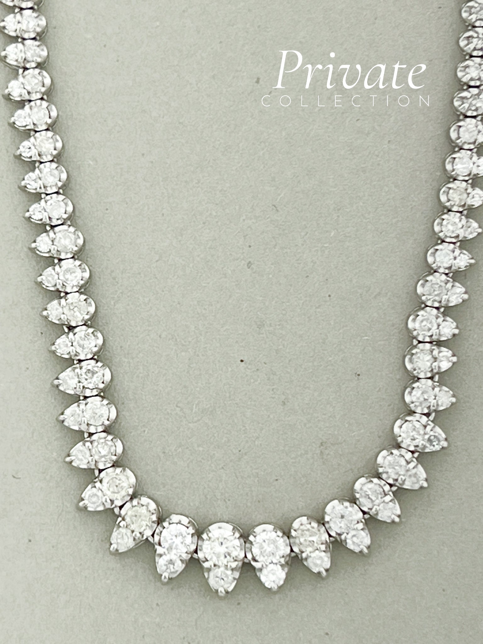 PC Tenniskjede platina 47cm