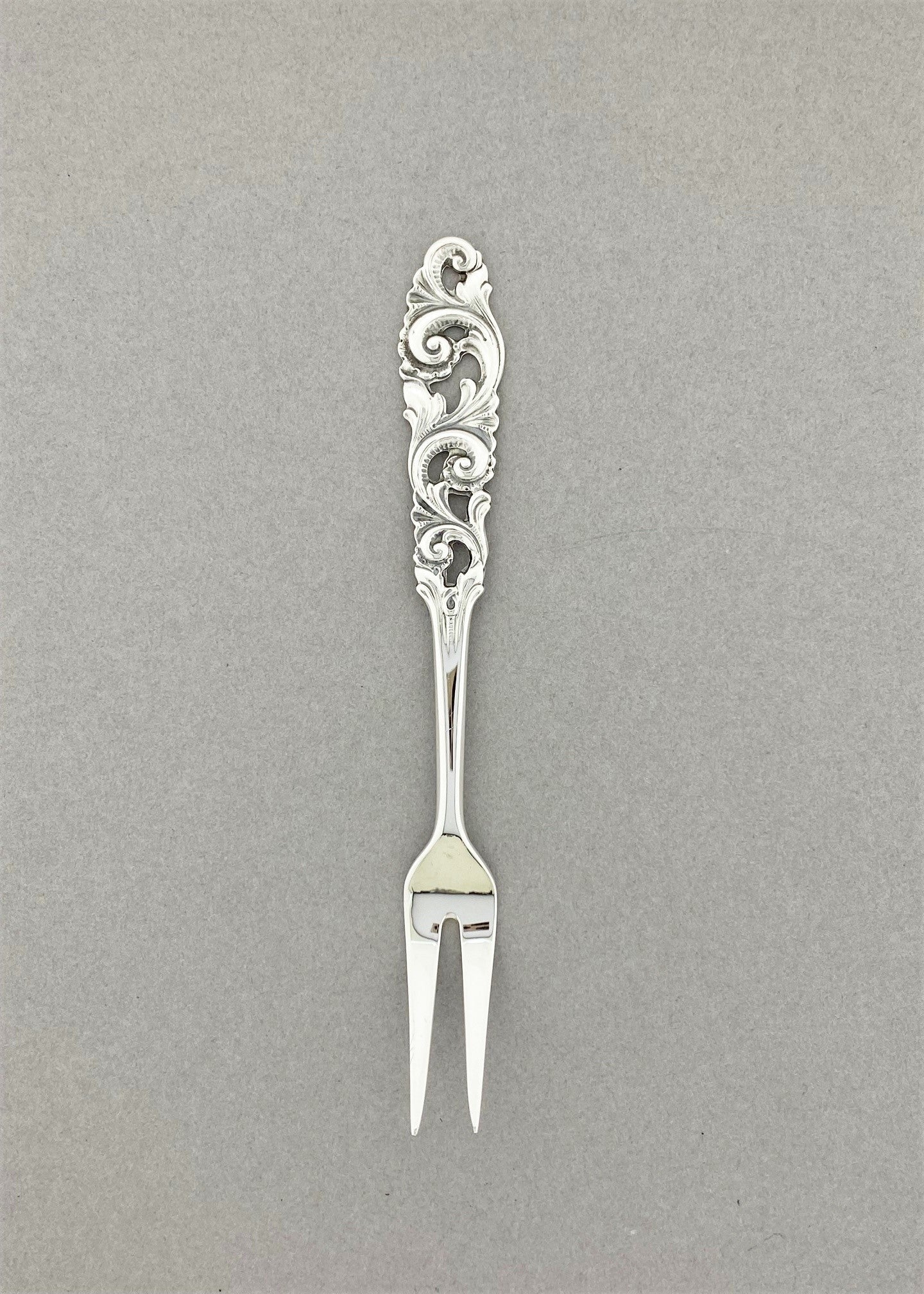 Silver lemon fork/tapas fork