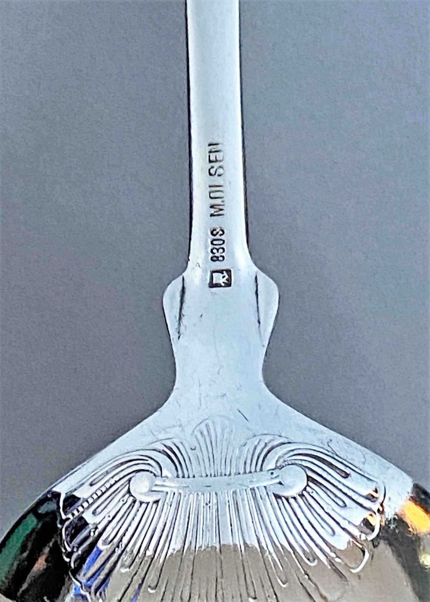 Vintage Queen cream spoon