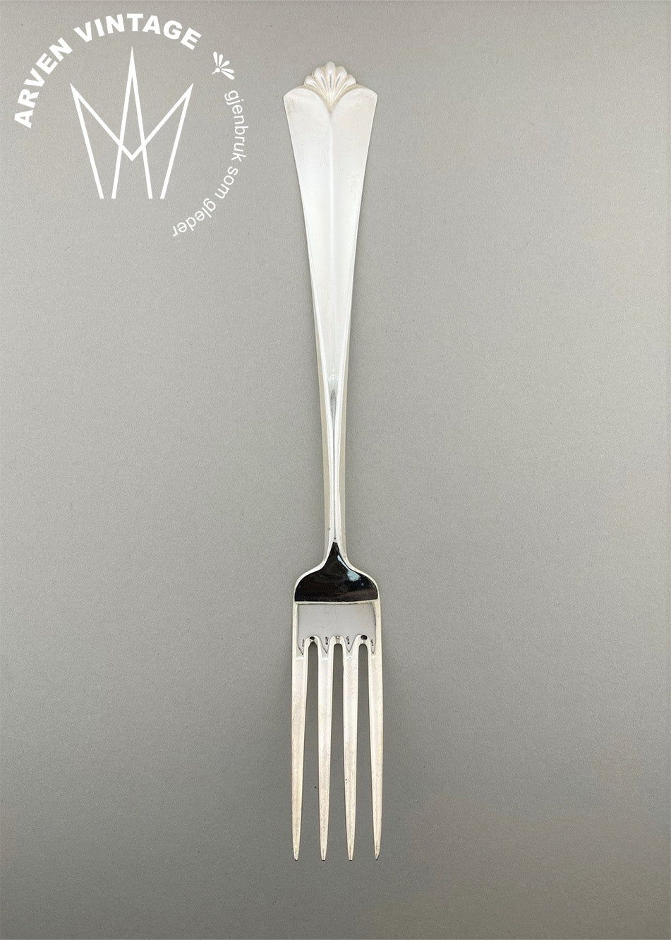 Vintage Rådhus med vifte stor spisegaffel