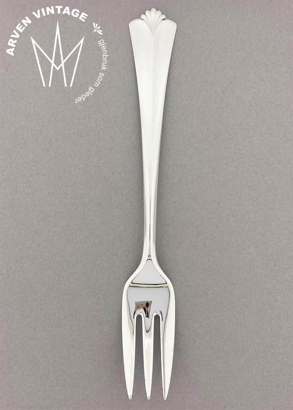 Vintage Rådhus med vifte kakegaffel