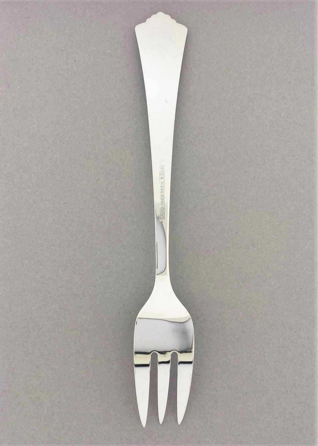 Vintage Rådhus med vifte kakegaffel