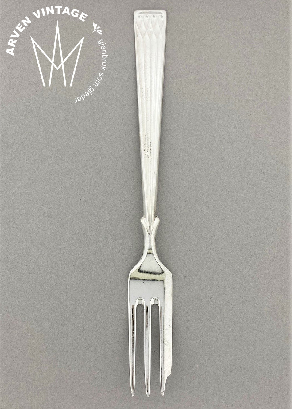 Vintage Arvesilver cake fork