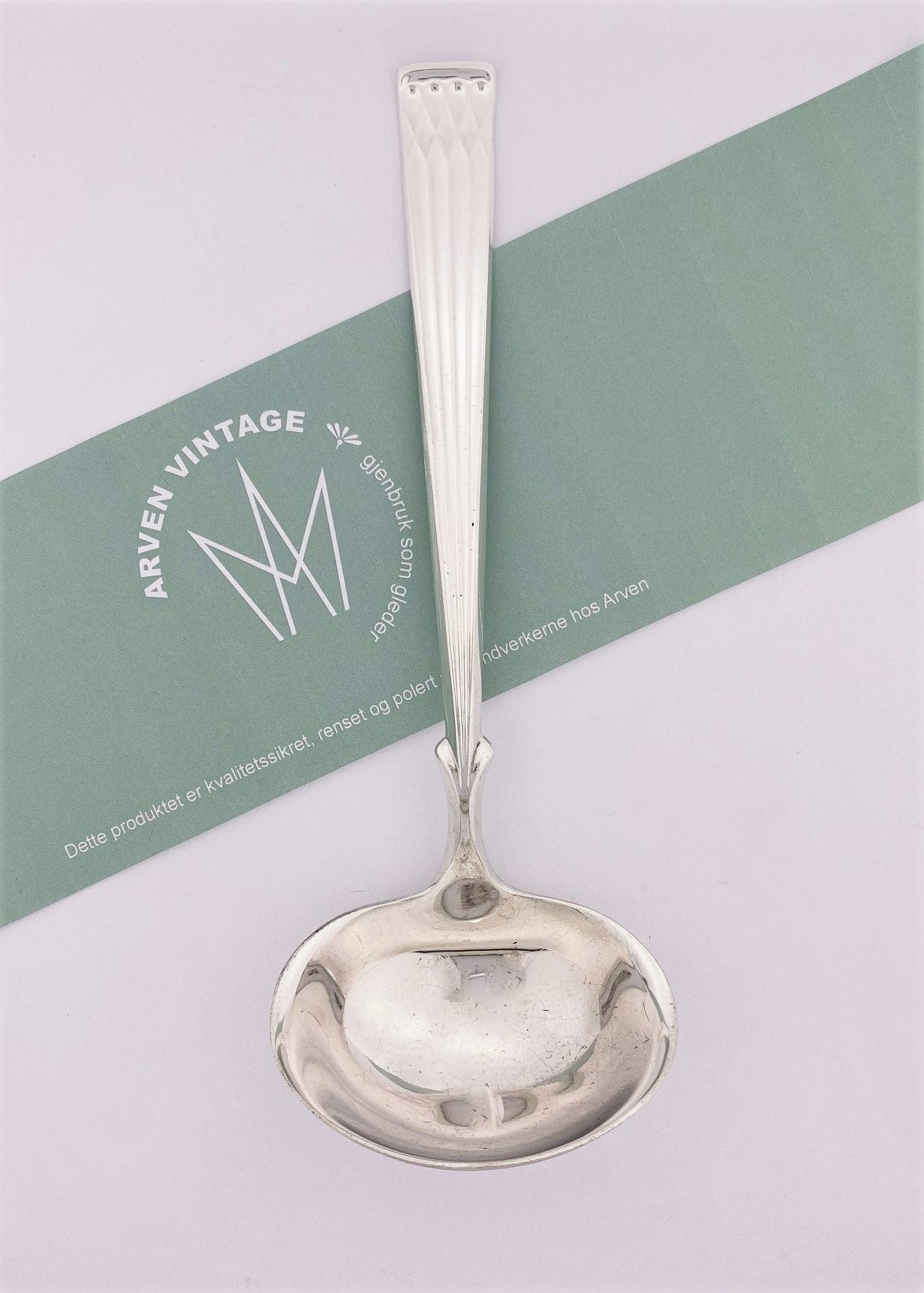 Vintage Arvesilver sauce spoon