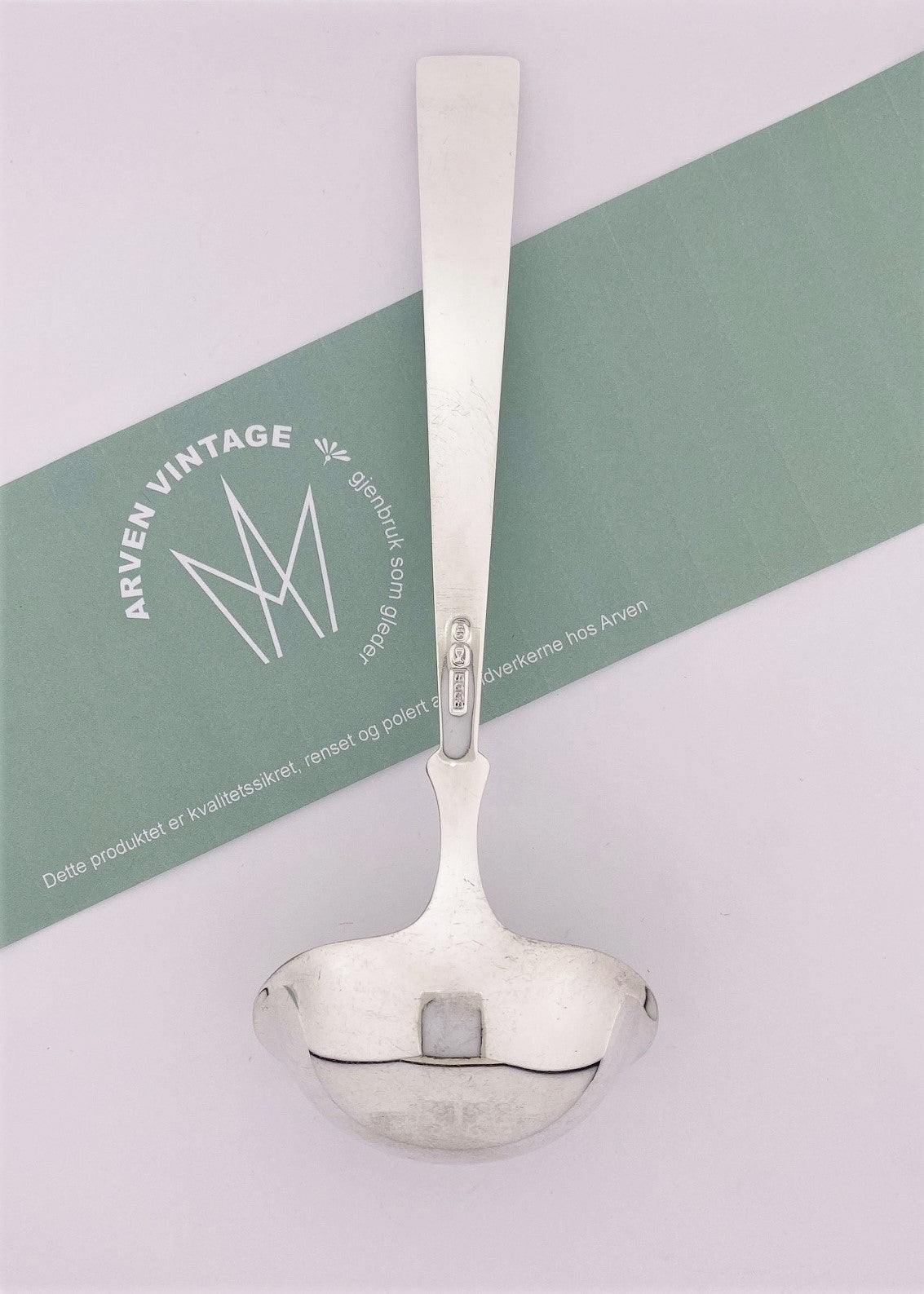 Vintage Arvesilver sauce spoon