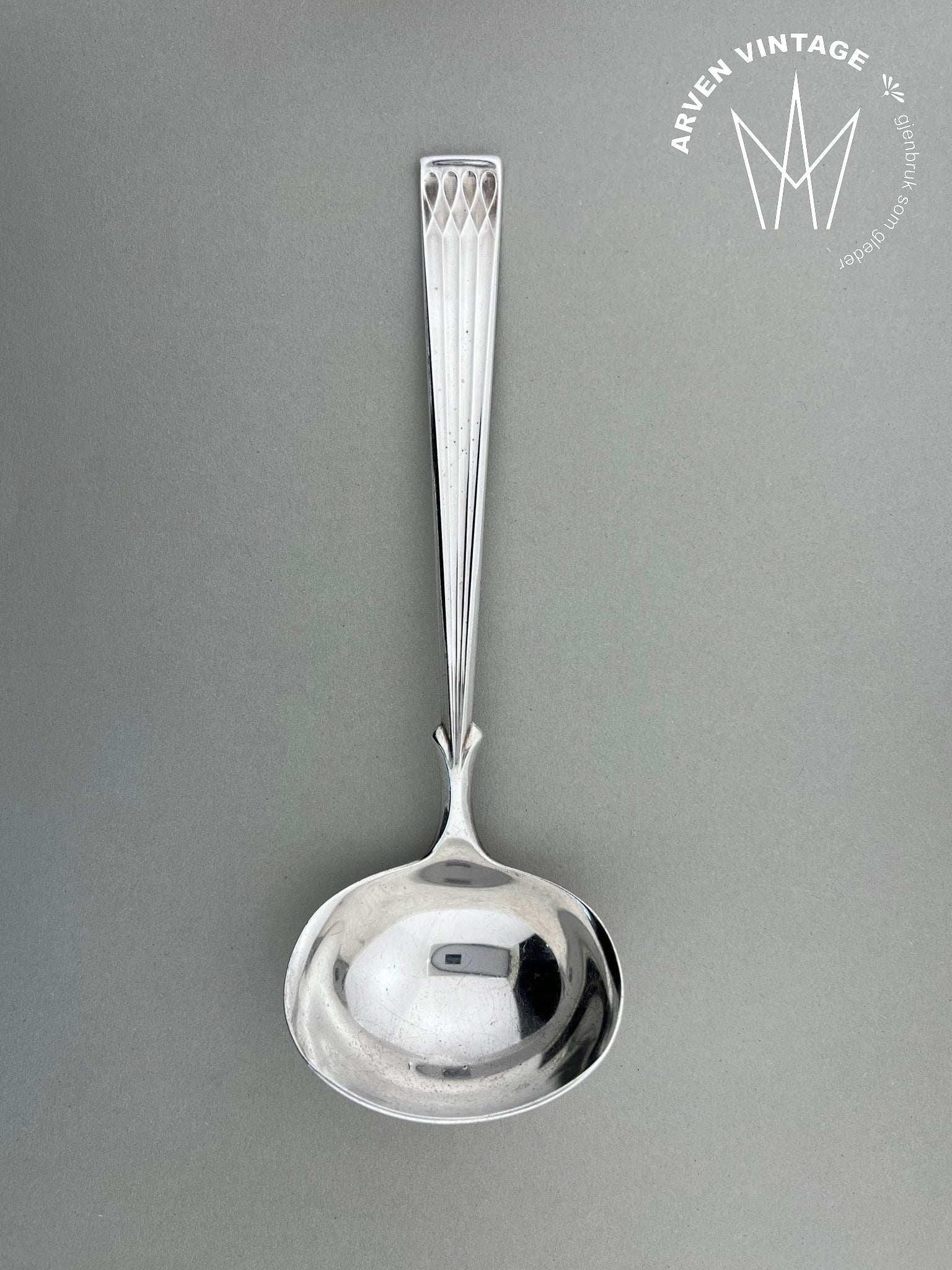 Vintage Arvesilver sauce spoon
