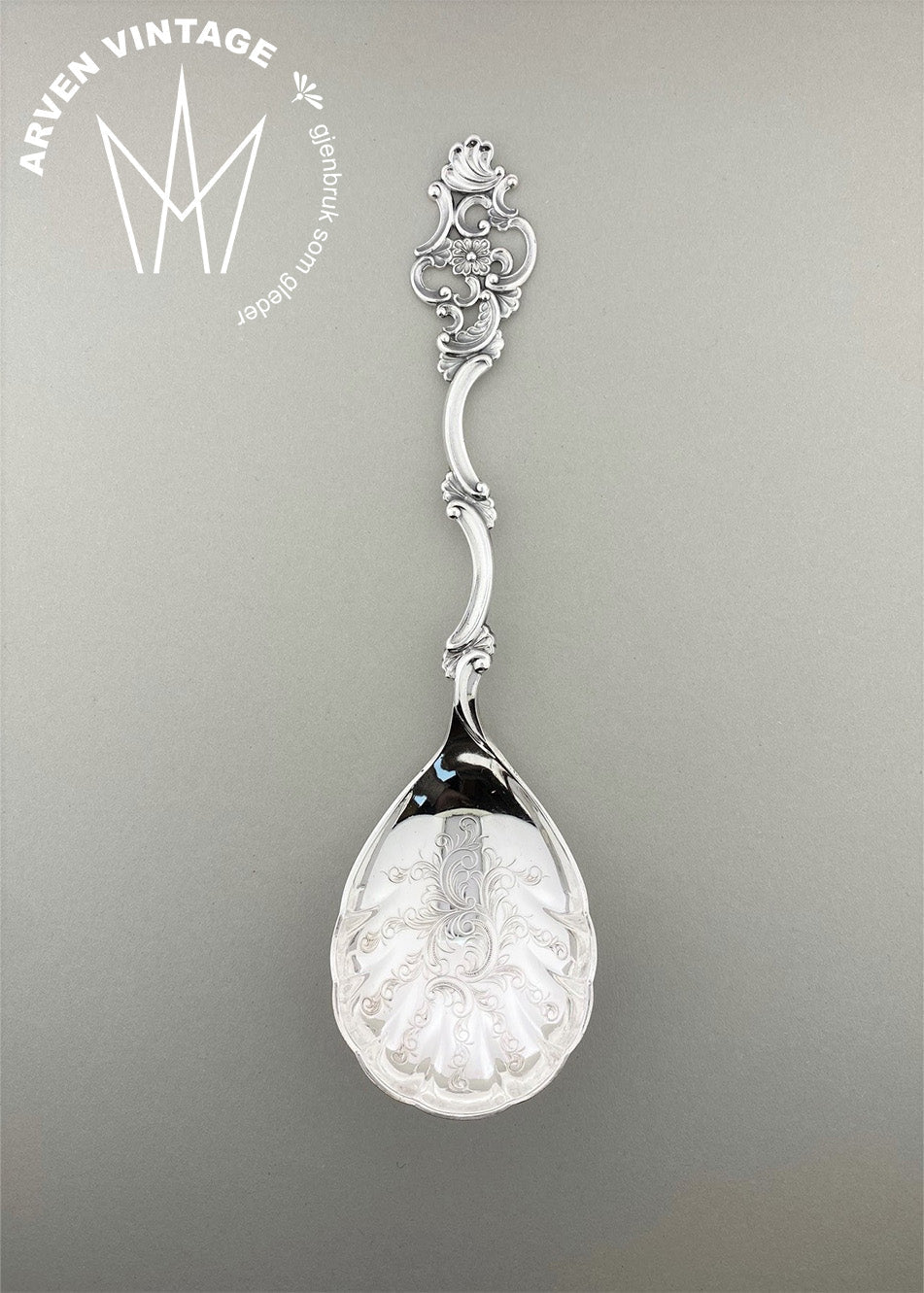 Vintage Great-Grandmother small compote spoon