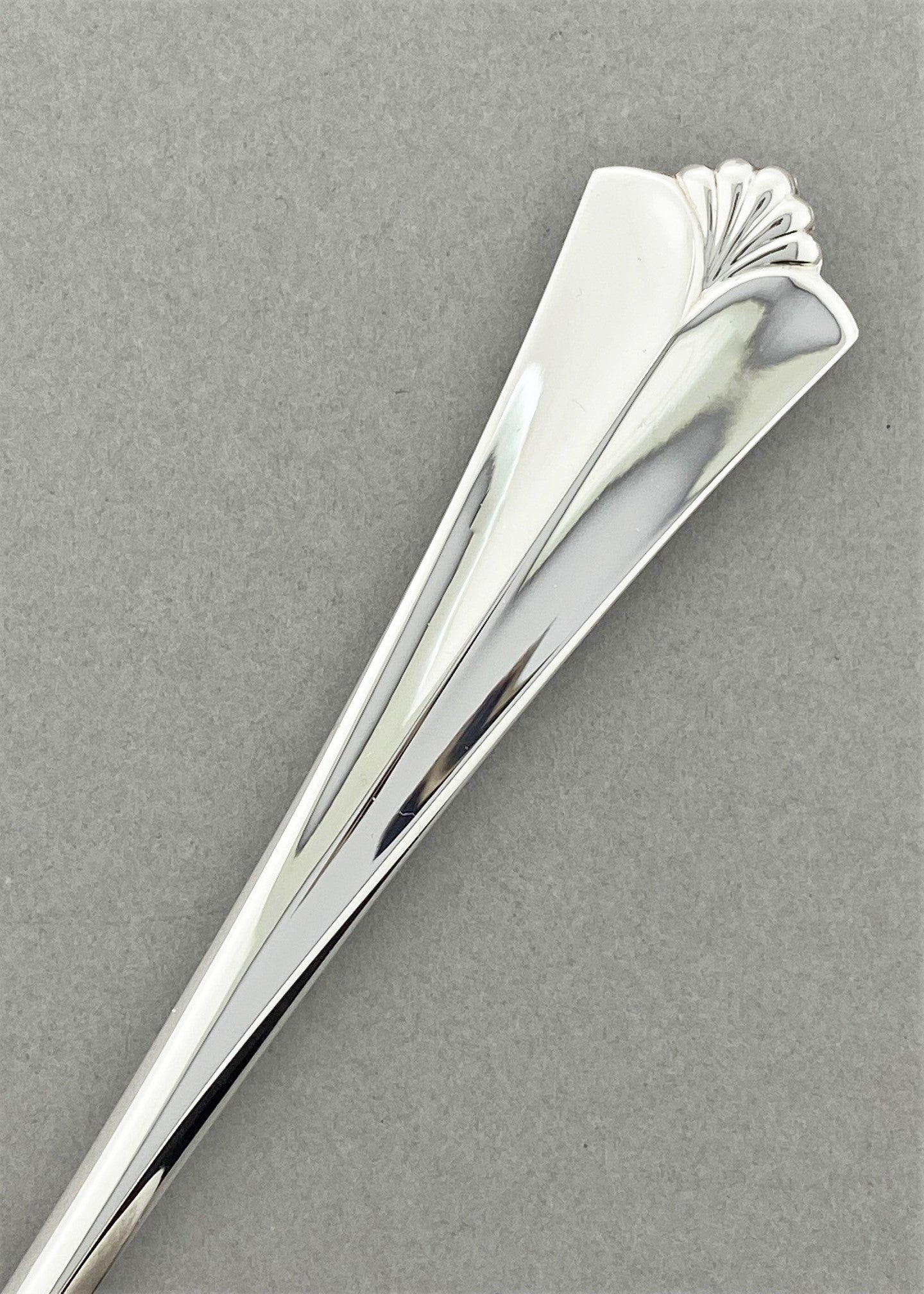Vintage Town Hall with fan ice cream spoon / children's spoon