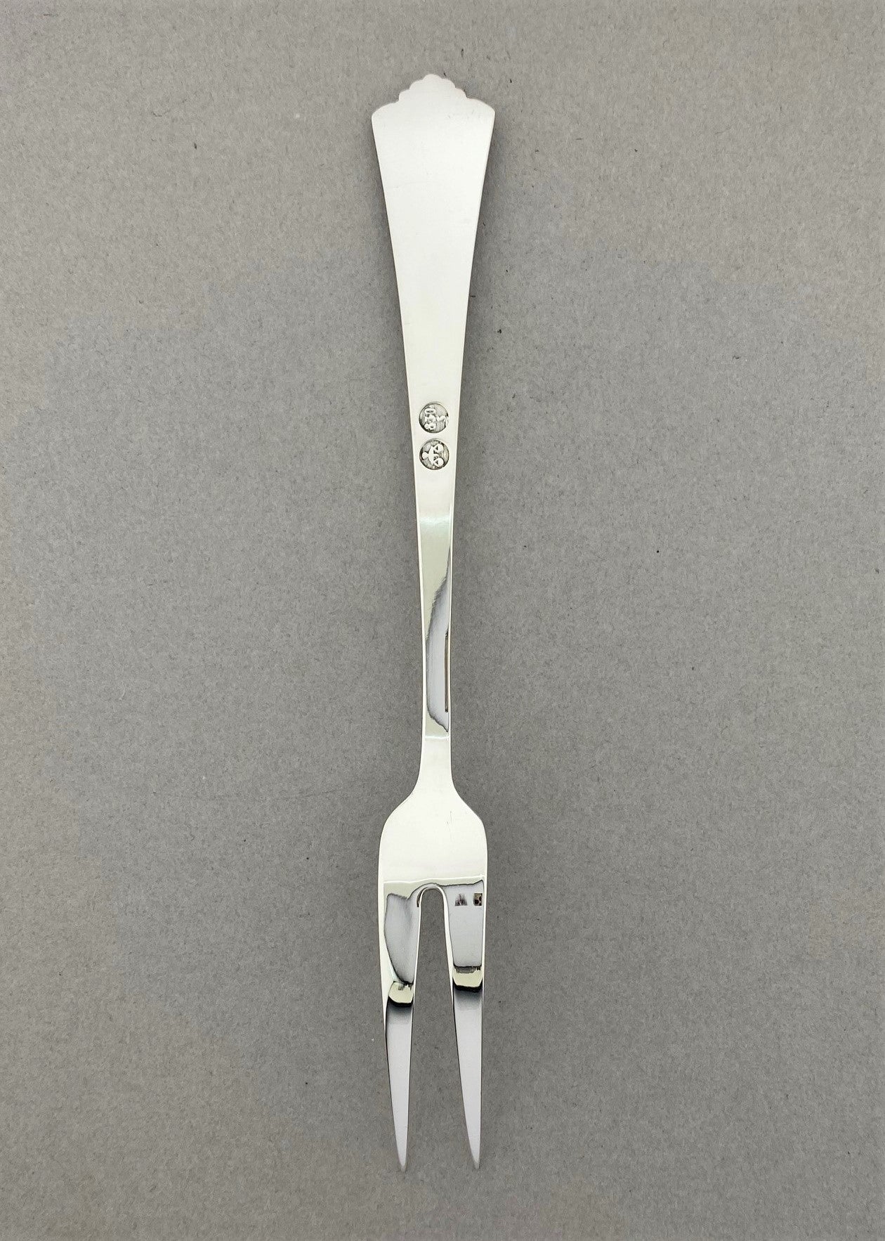 Vintage Rådhus med vifte smørgaffel / tapasgaffel